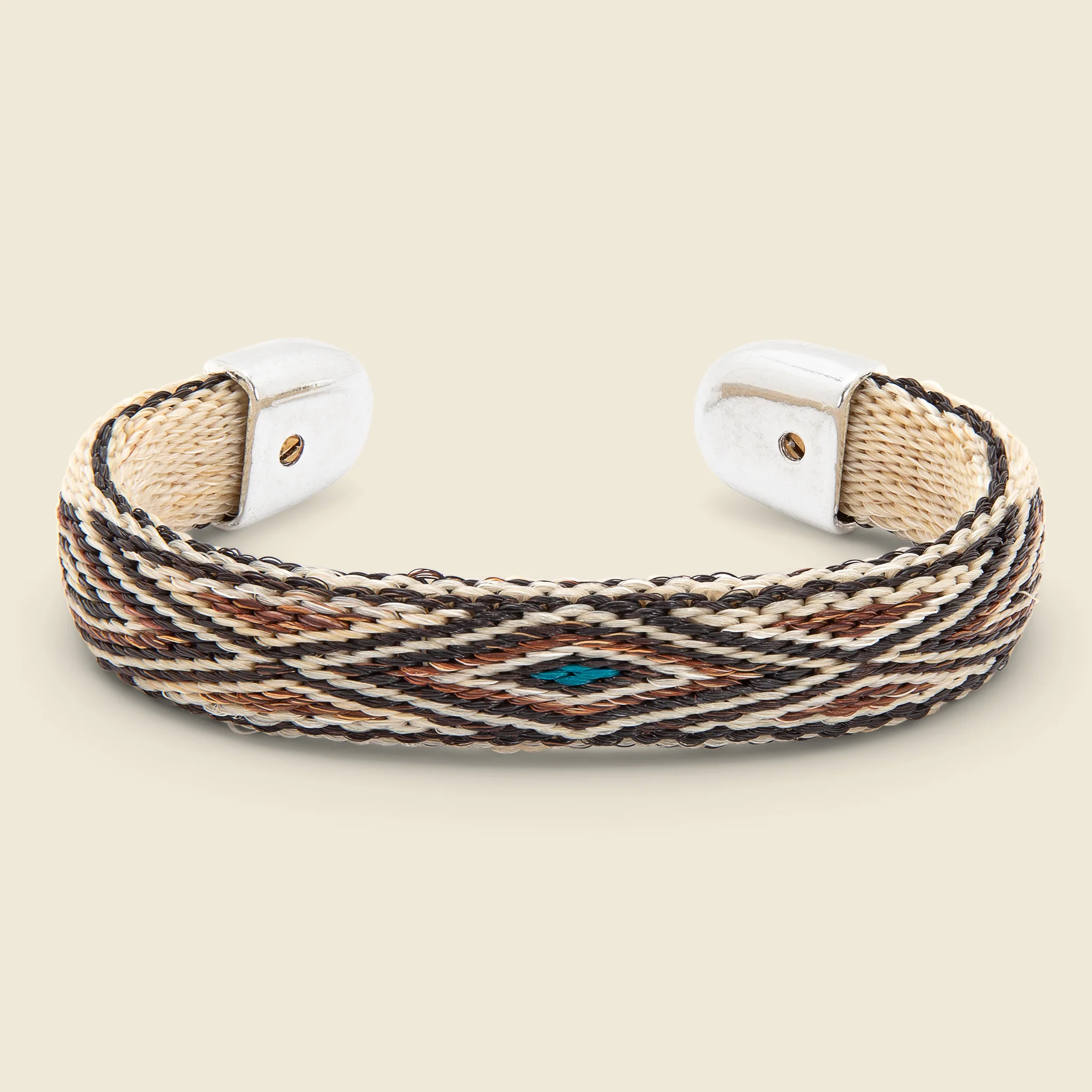 Bendable Horsehair Bracelet - Brown/Multi