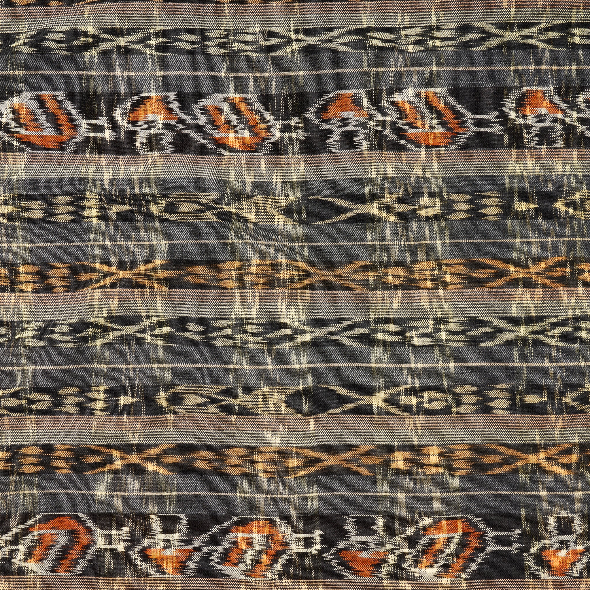 Guatemalan Robe - Black/Orange/Yellow - Image 2