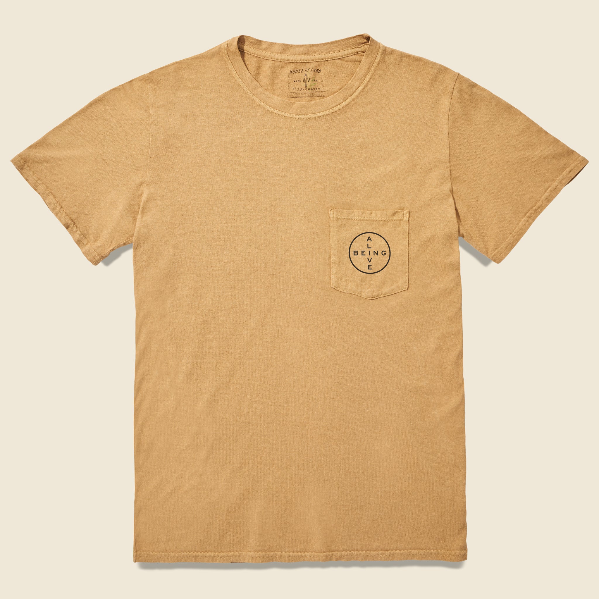 Being Alive Tee - Tan
