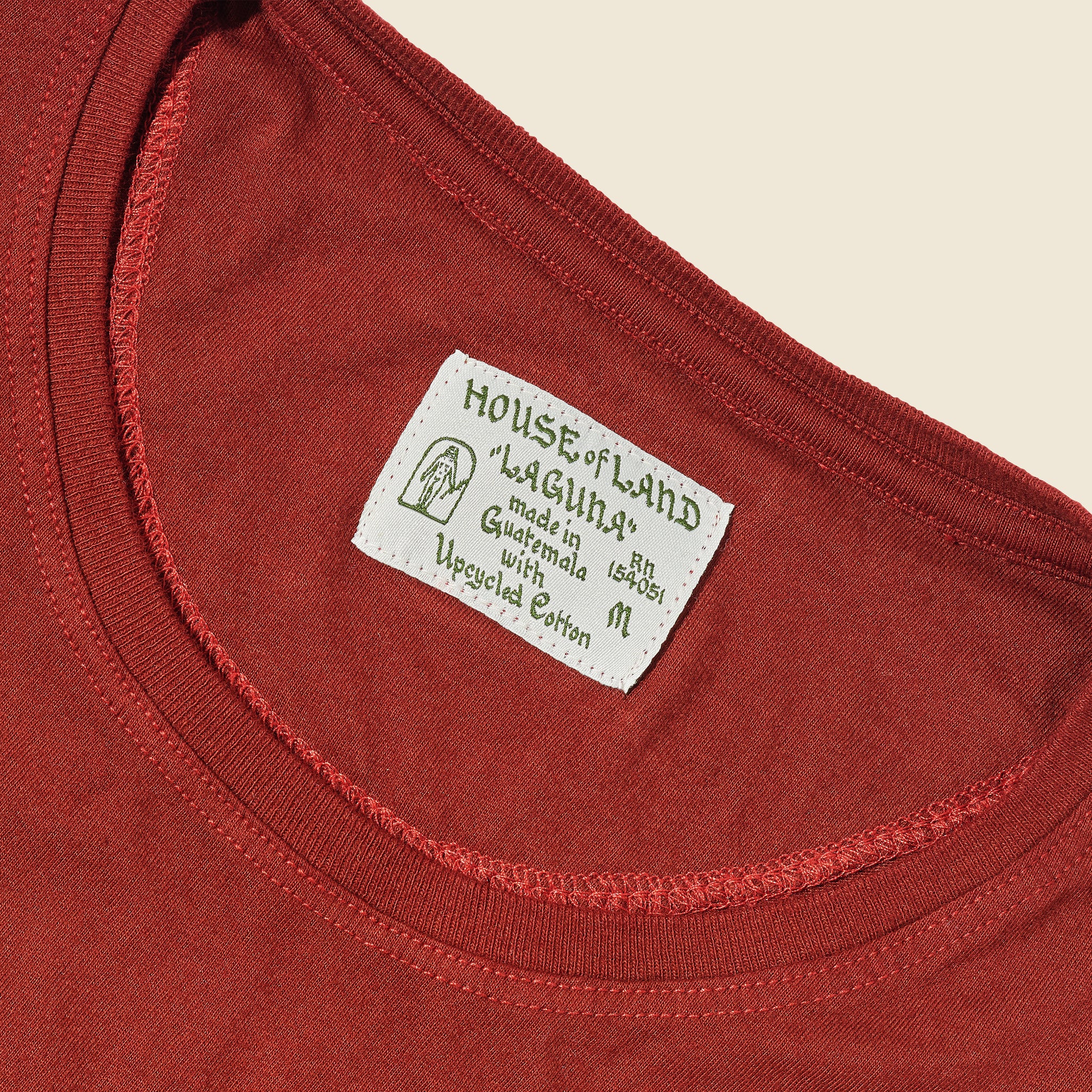 Laguna Pocket Tee - Rojo - Image 2