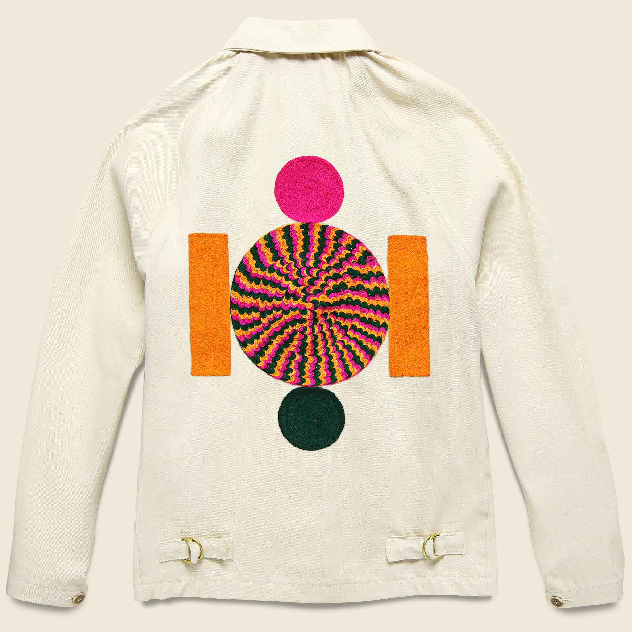 Meditation Drishti Shop Jacket - Cream