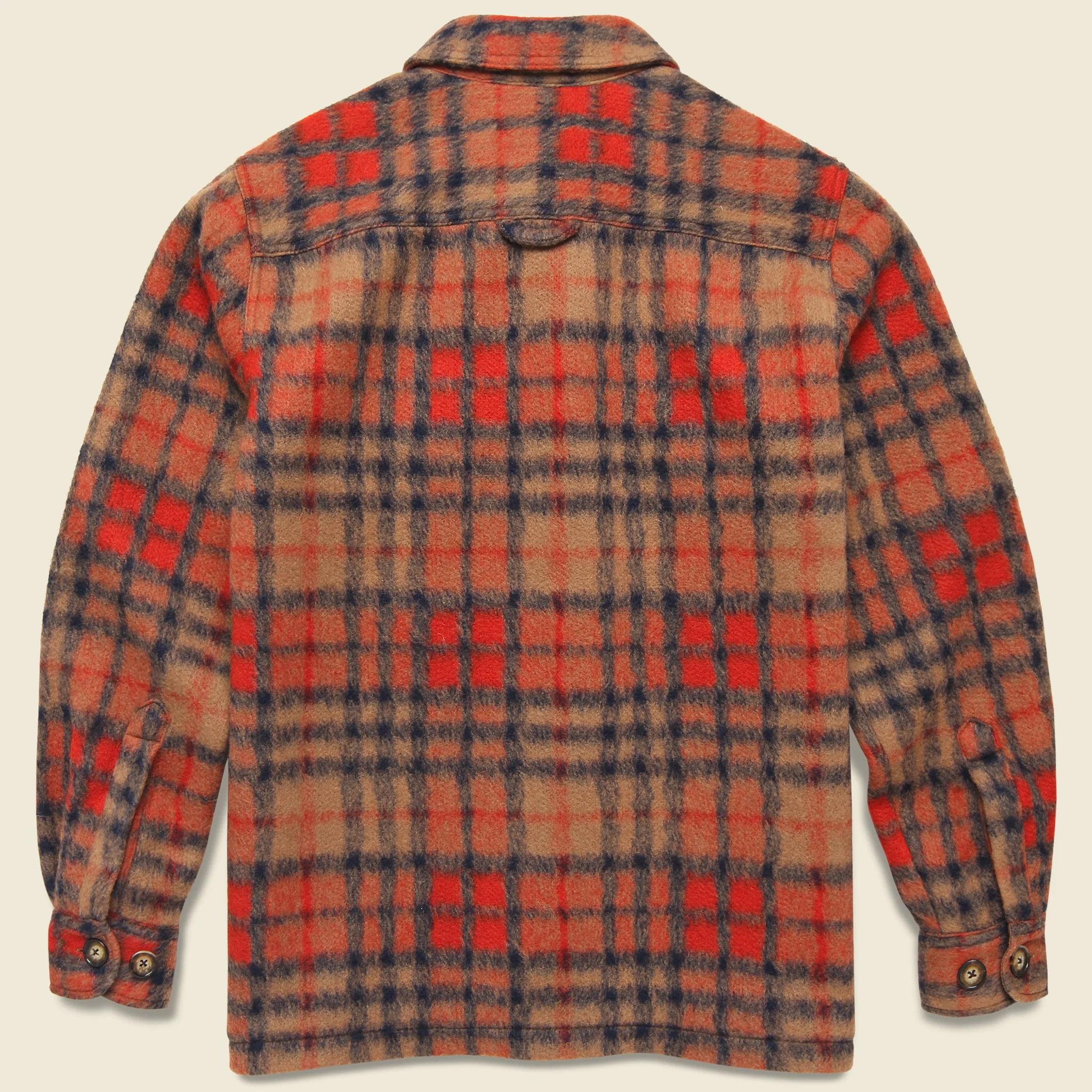 Ignition Overshirt - Tan/Red - Image 2