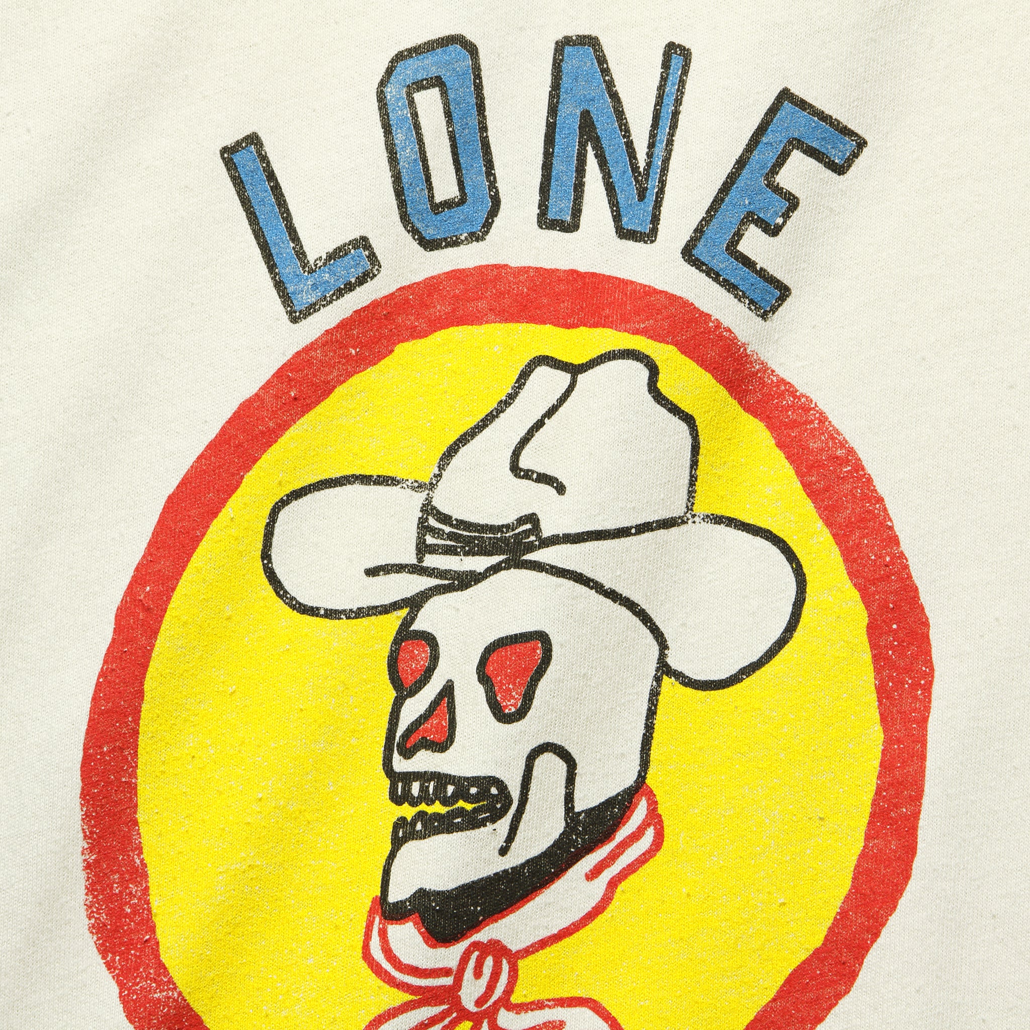 Lone Star Cowboy Tee - Vintage White - Image 3