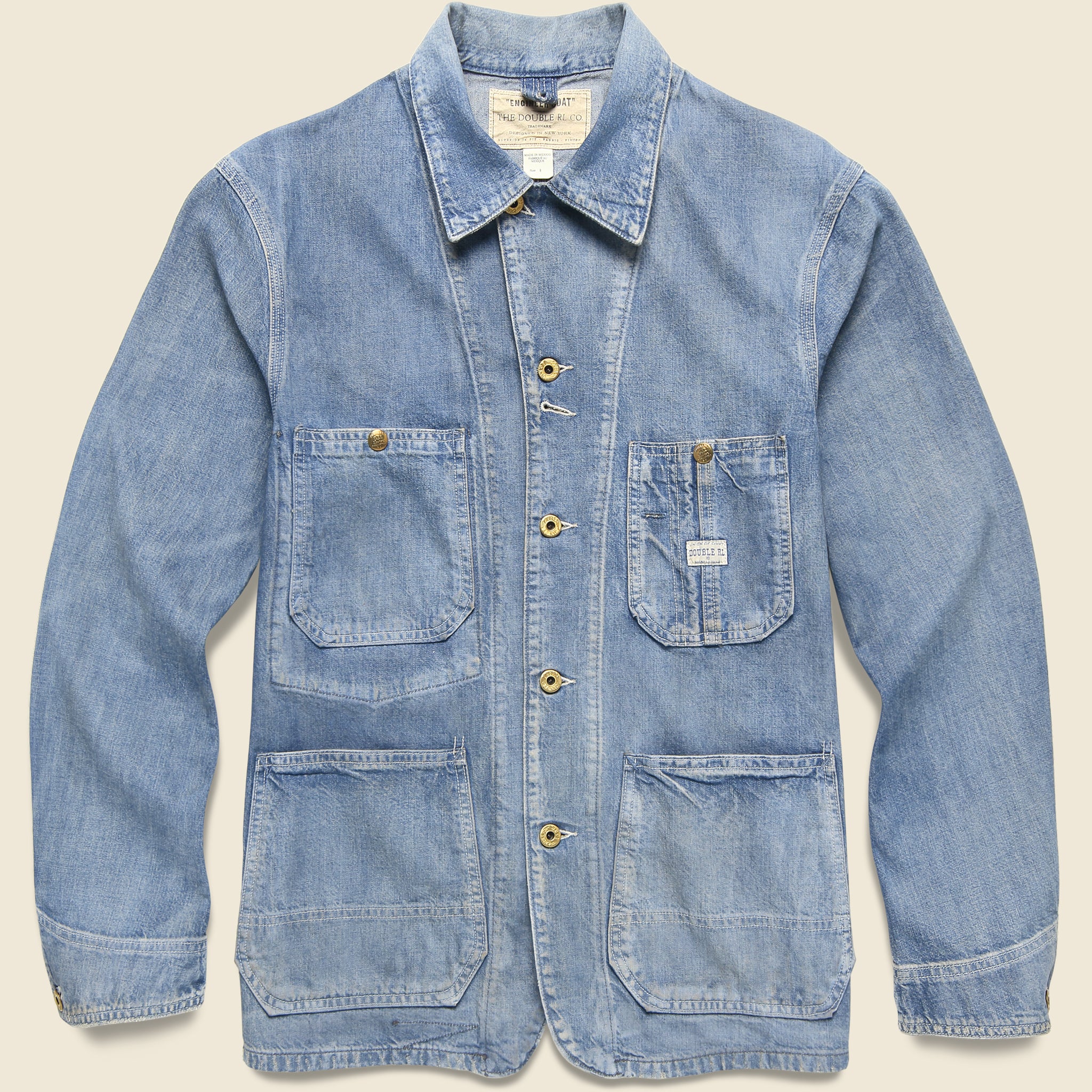 Irvin Denim Engineer Jacket - Atmore Wash