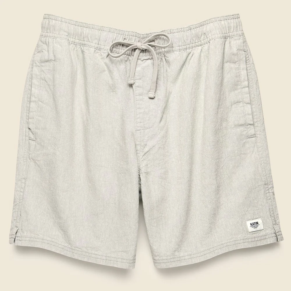6" Isaiah Local Shorts - Light Gray
