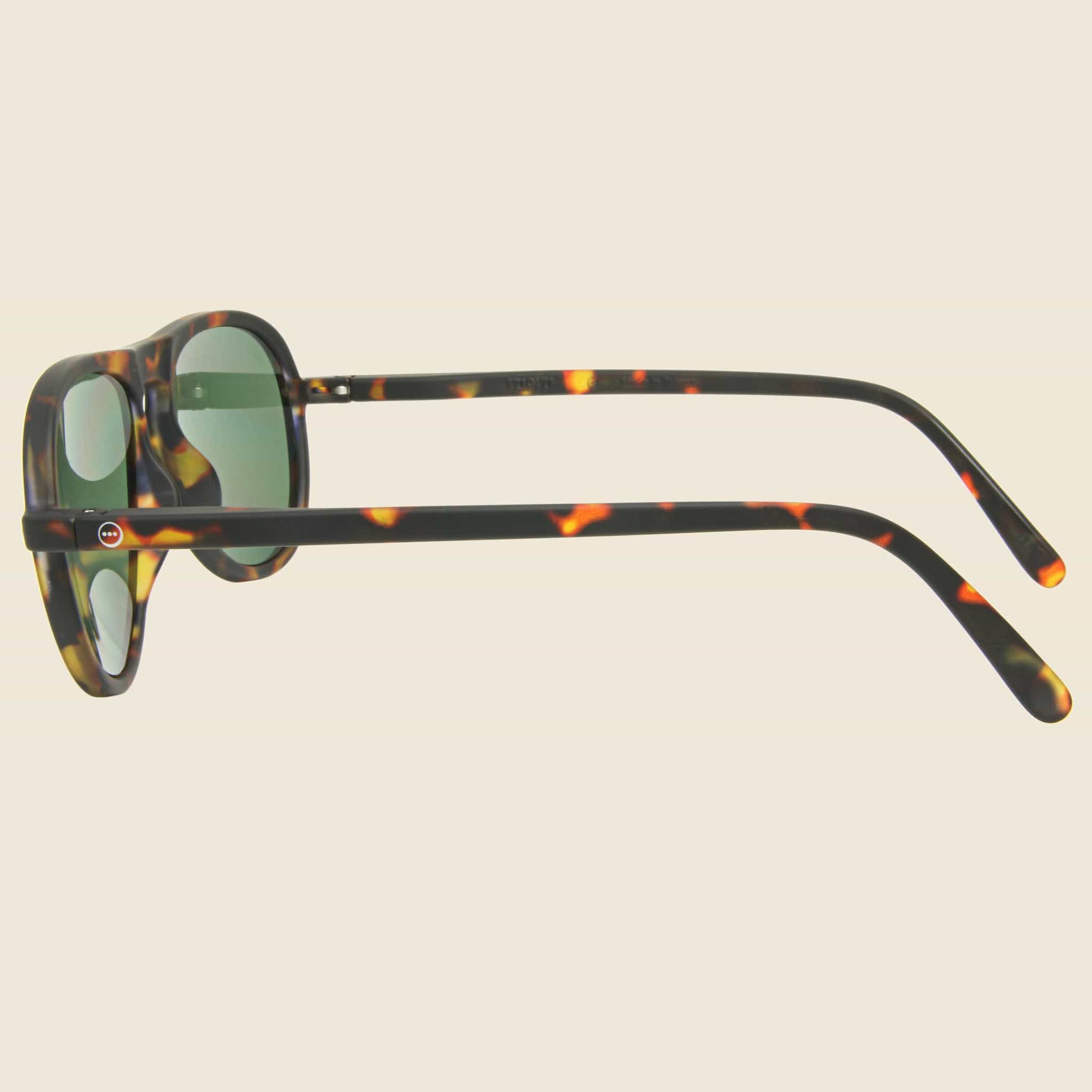 The Aviator #I - Tortoise/Green Lens - Image 2