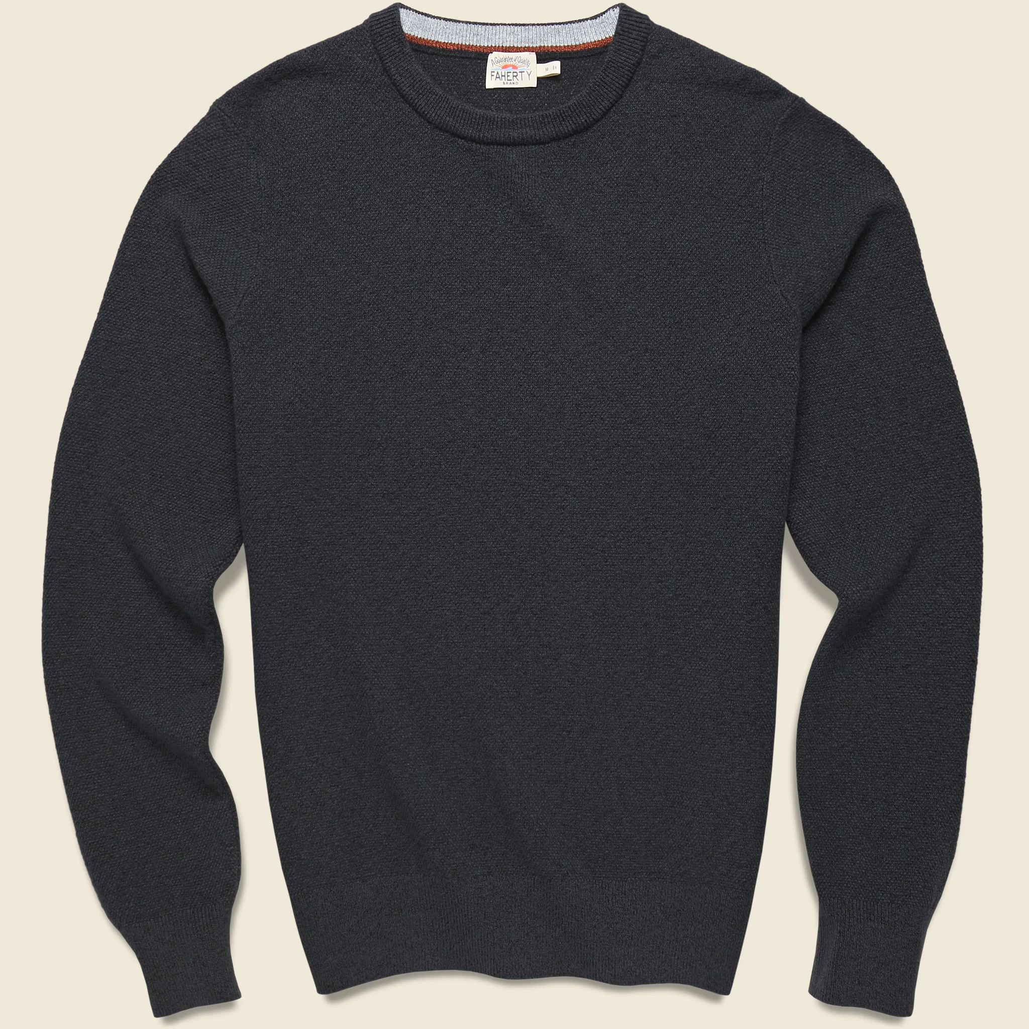 Jackson Crew Sweater - Wolf Black Heather
