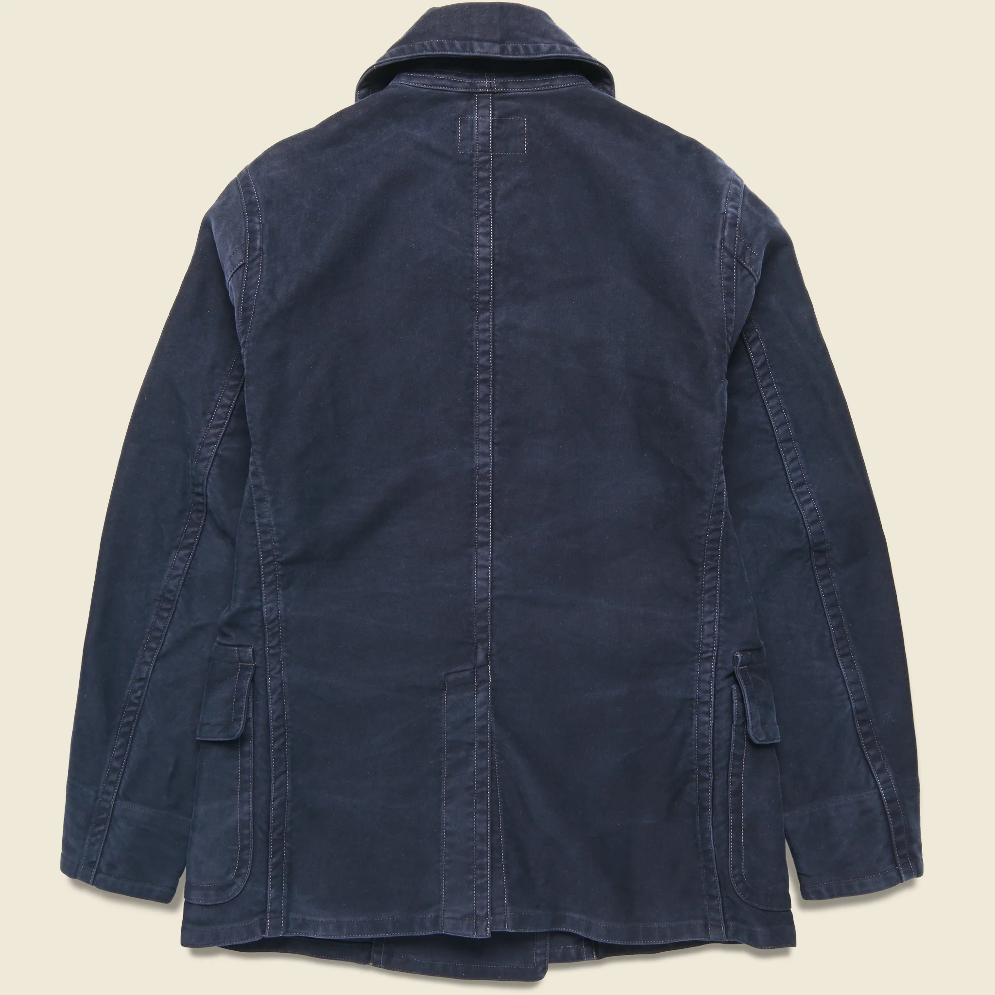 Jackson Moleskin Peacoat - Navy - Image 2