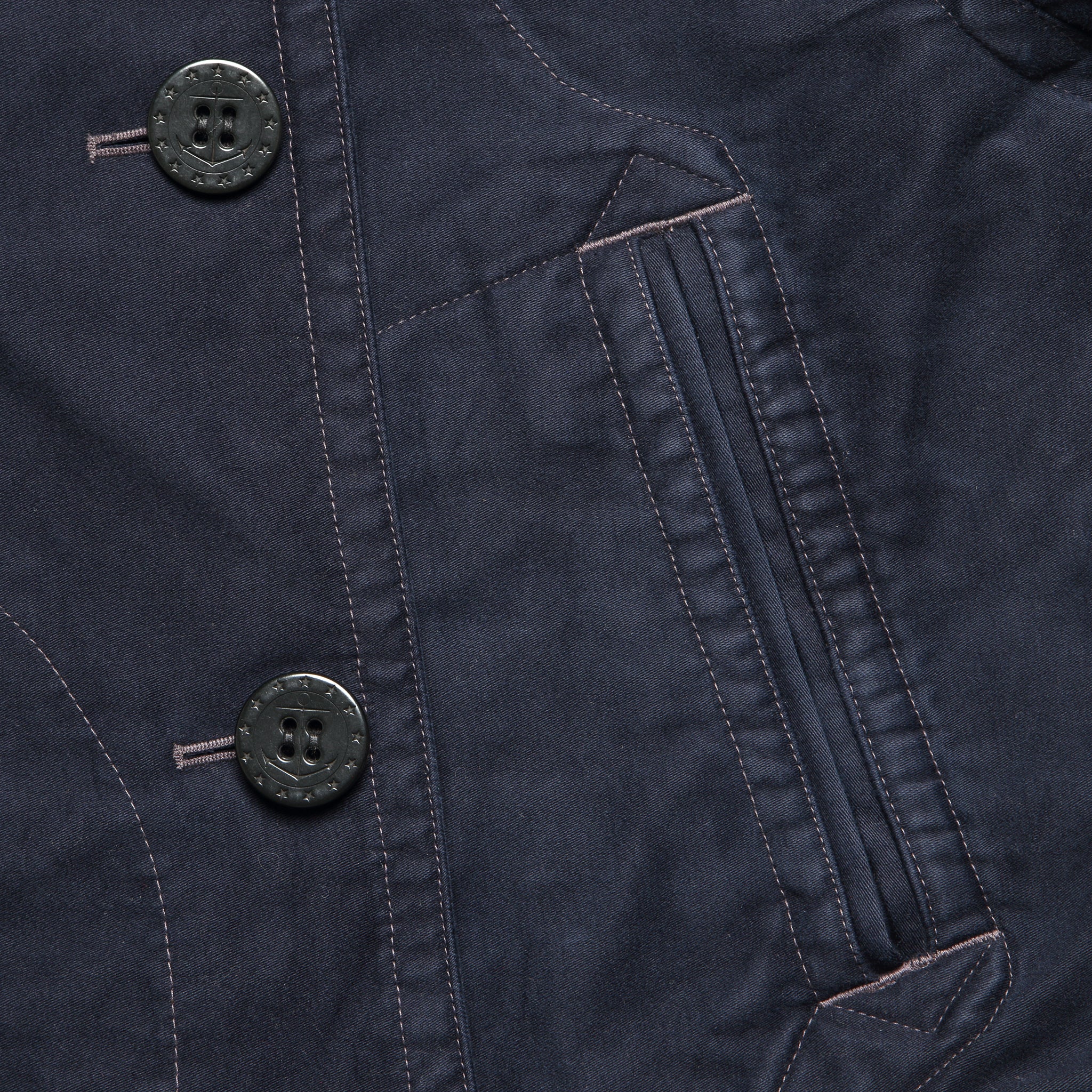 Jackson Moleskin Peacoat - Navy - Image 3