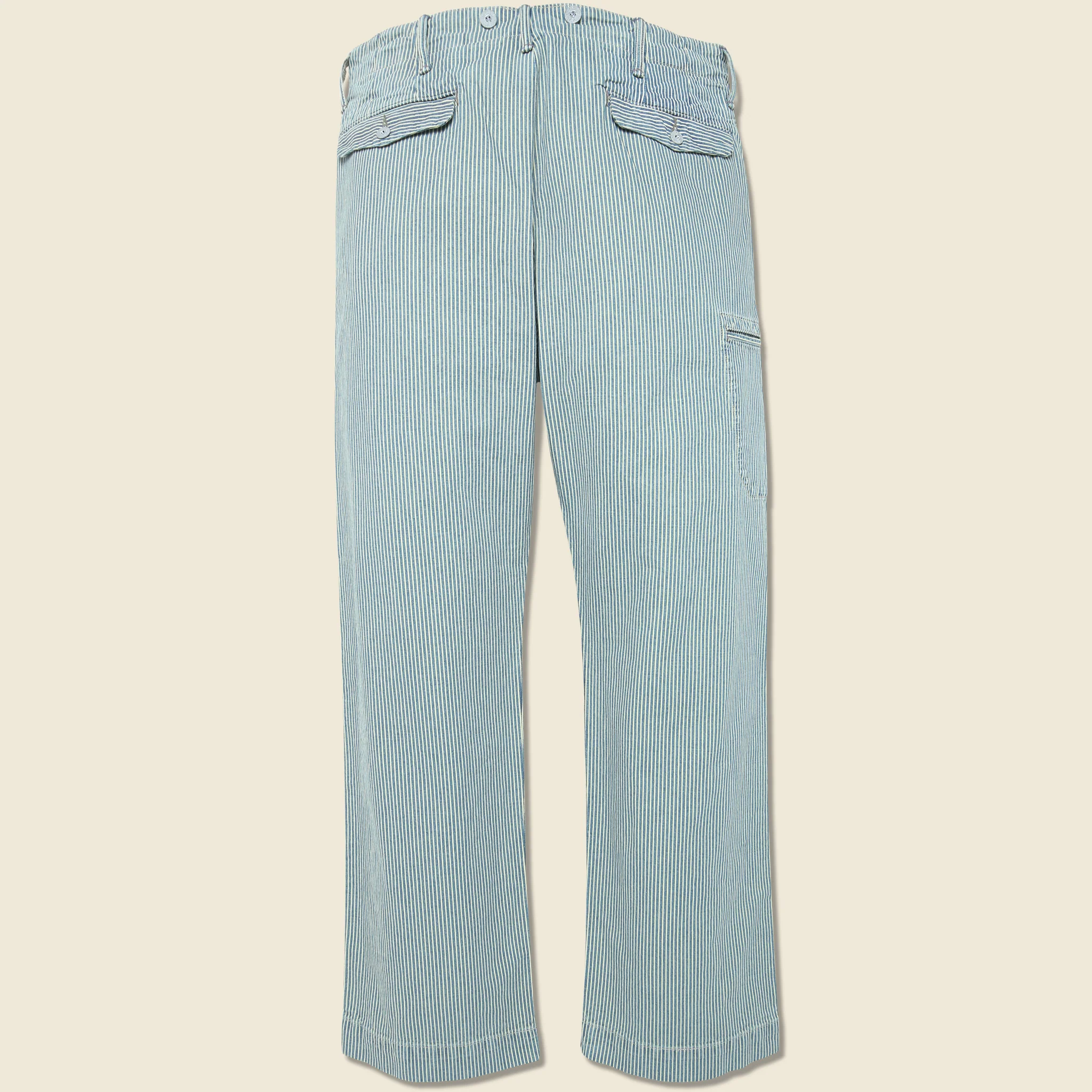 Jackson Trouser - Indigo Stripe - Image 2