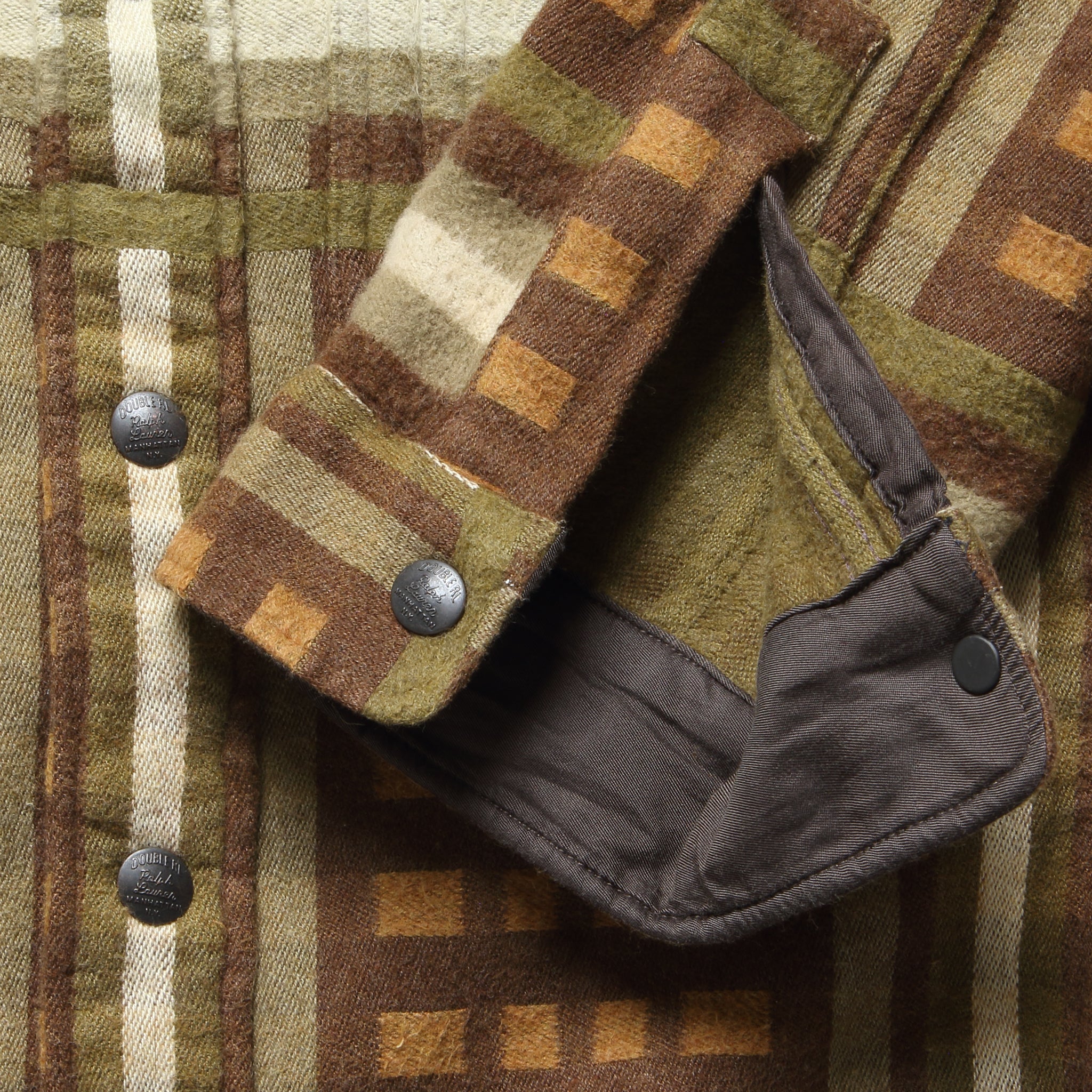 Jacquard Nelson Overshirt - Brown - Image 4
