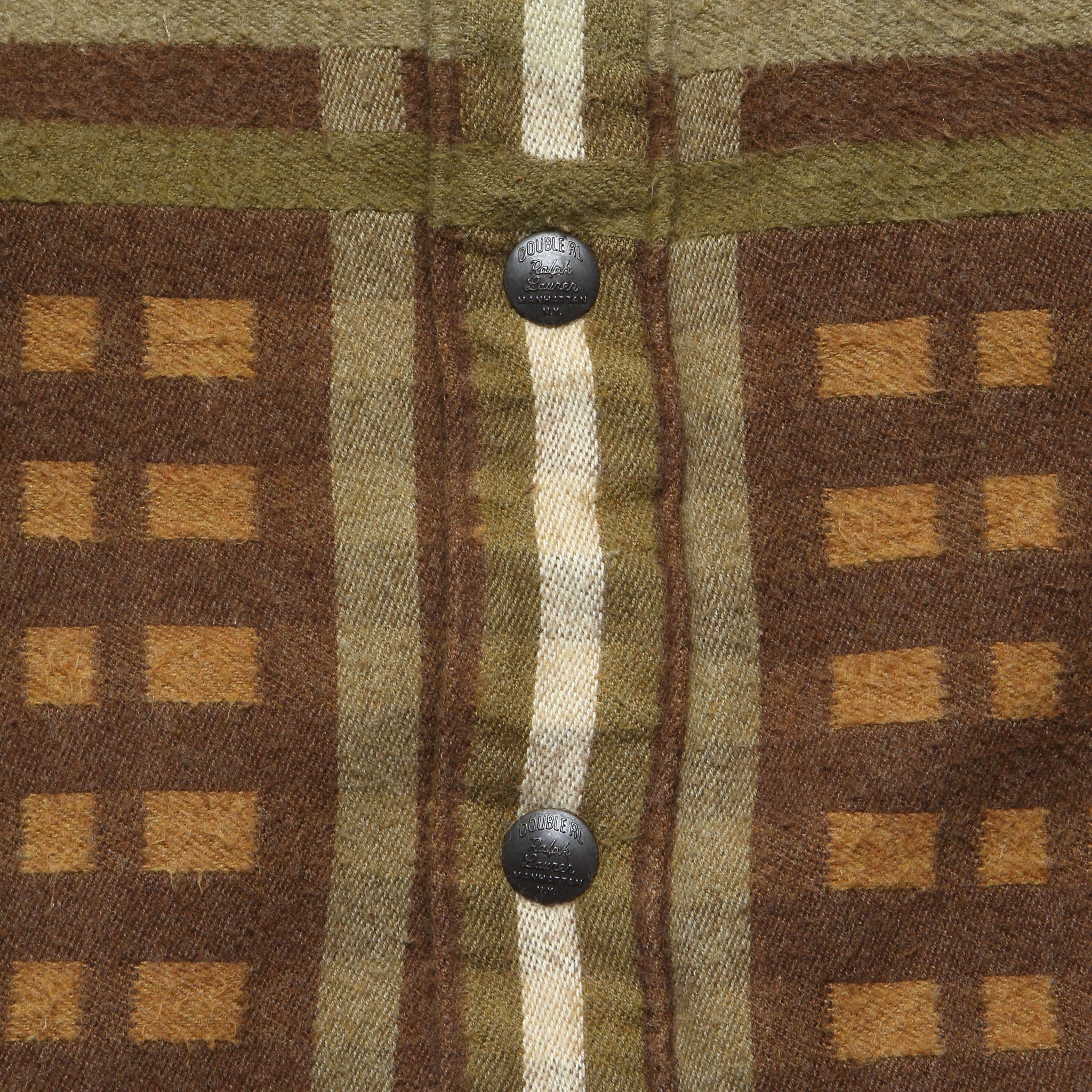 Jacquard Nelson Overshirt - Brown - Image 5