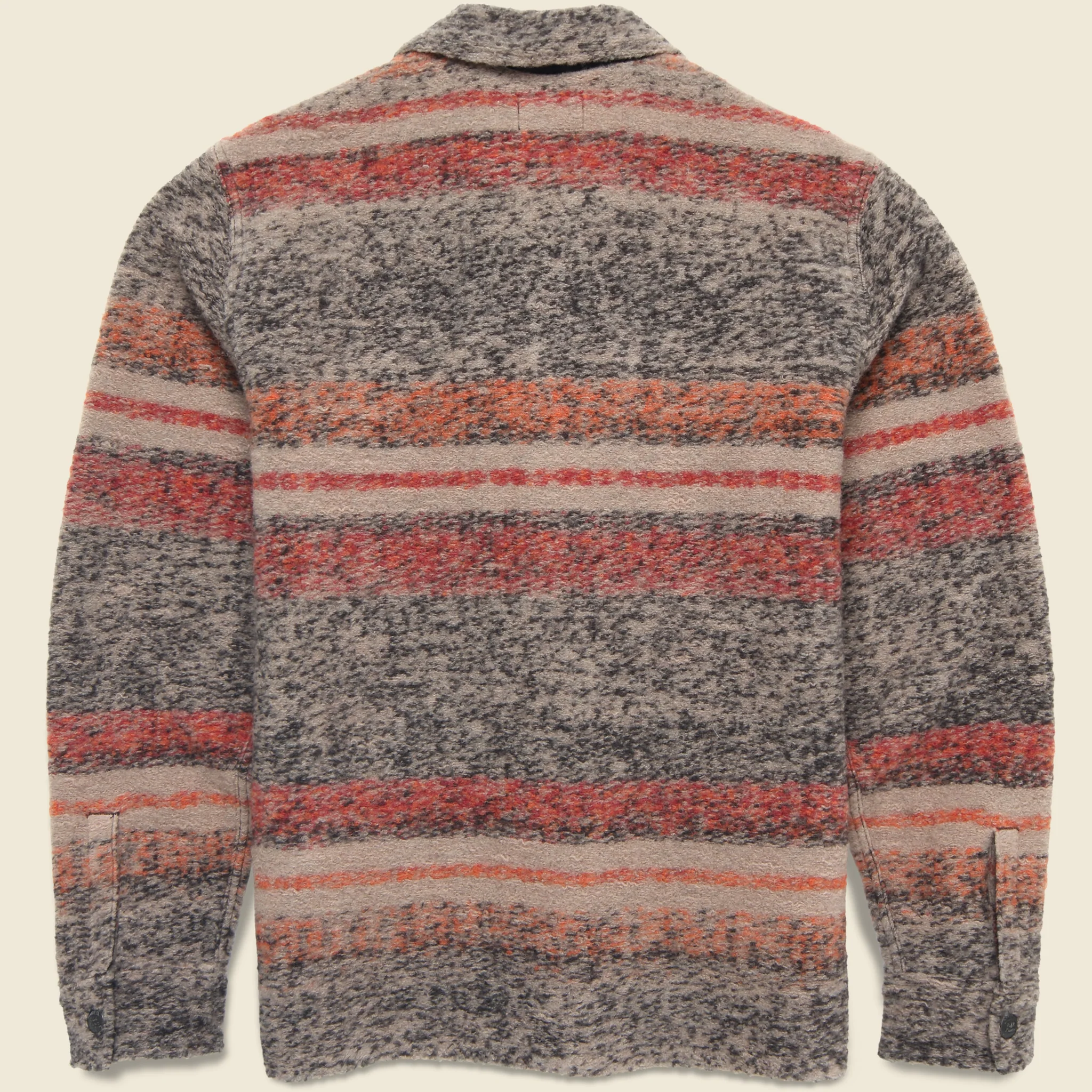 Jacquard Wallace Jacket - Red - Image 3