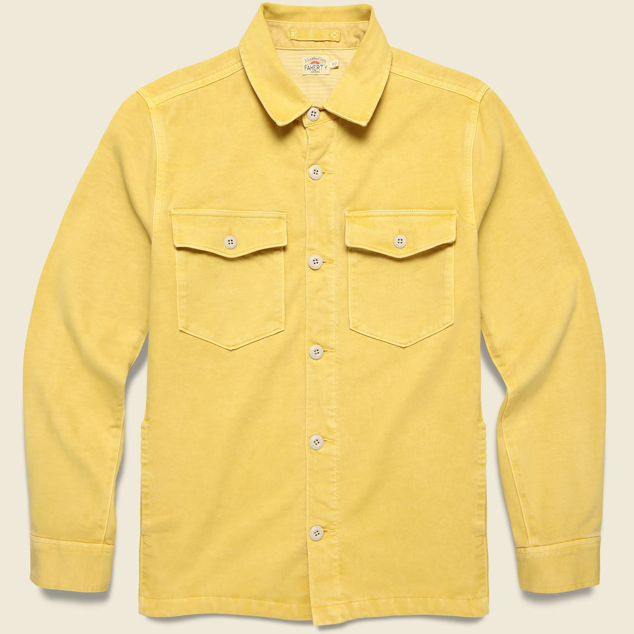 Jersey Shirt Jacket - Fading Sun
