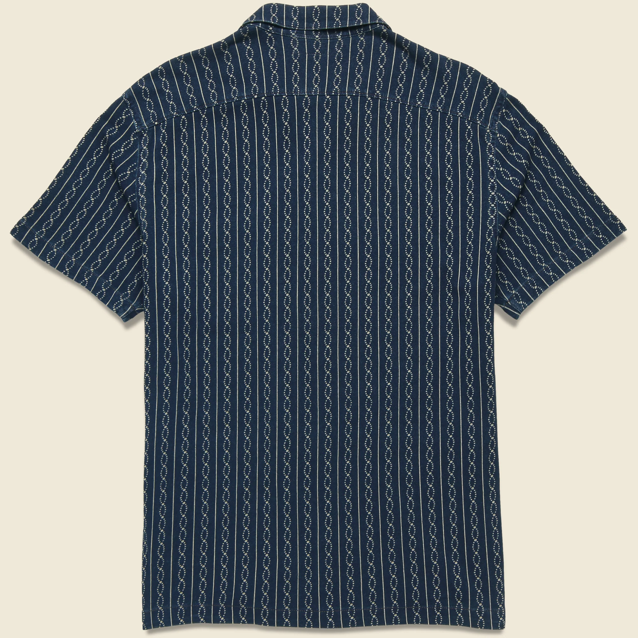 Jervis Camp Shirt - Indigo - Image 2