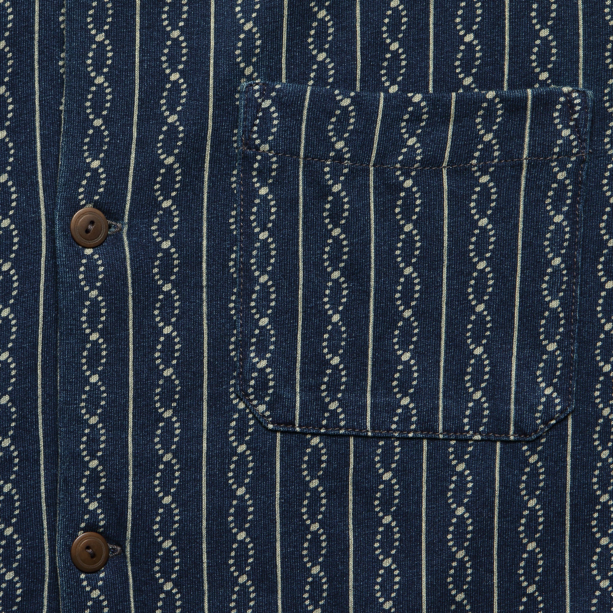 Jervis Camp Shirt - Indigo - Image 3