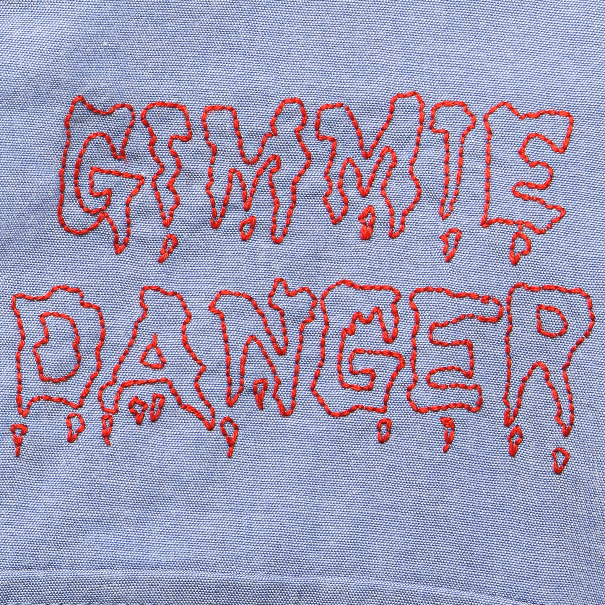 Embroidered Chambray Shirt - She Got a TV Eye on Me - Image 3