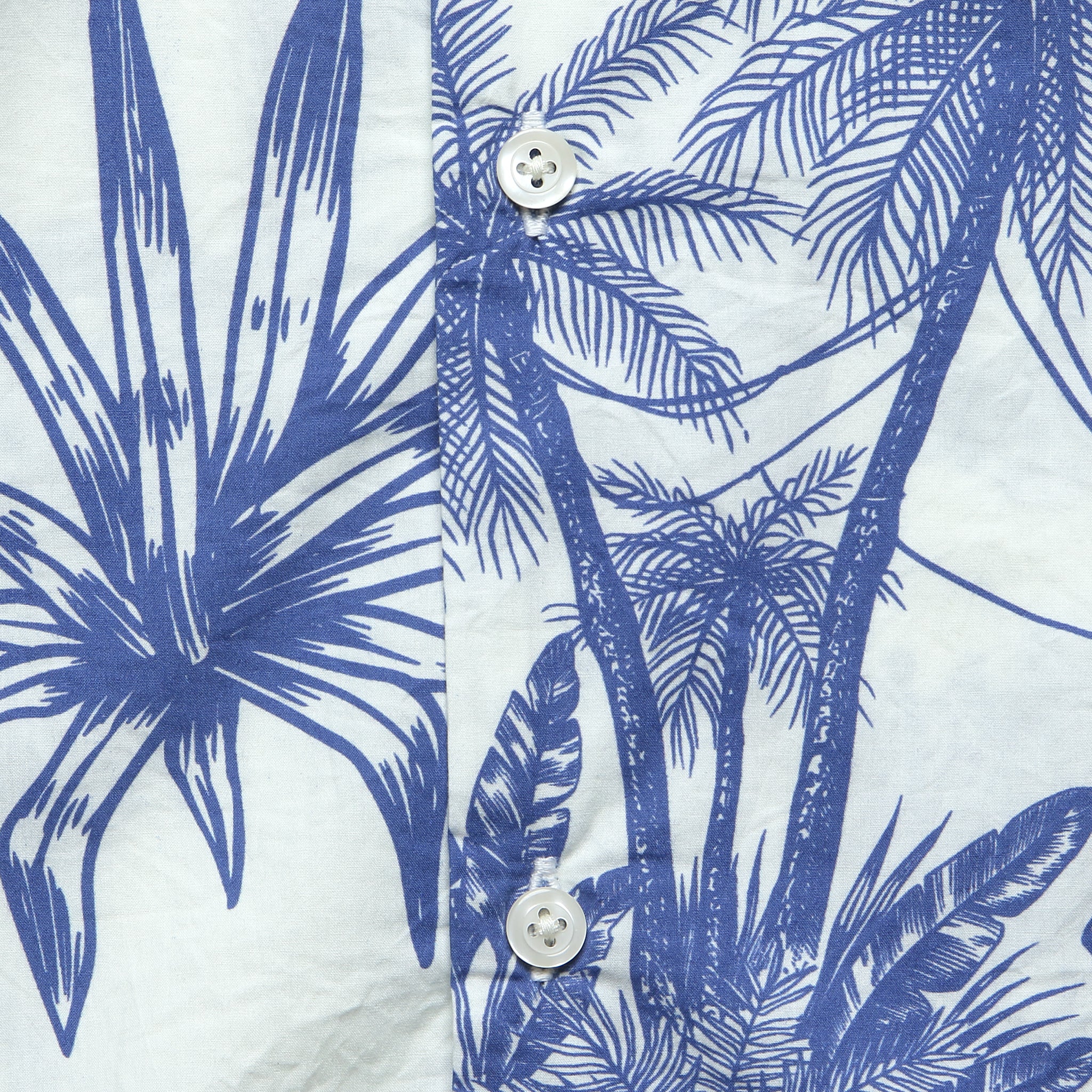Jungle Toile Camp Shirt - White - Image 4
