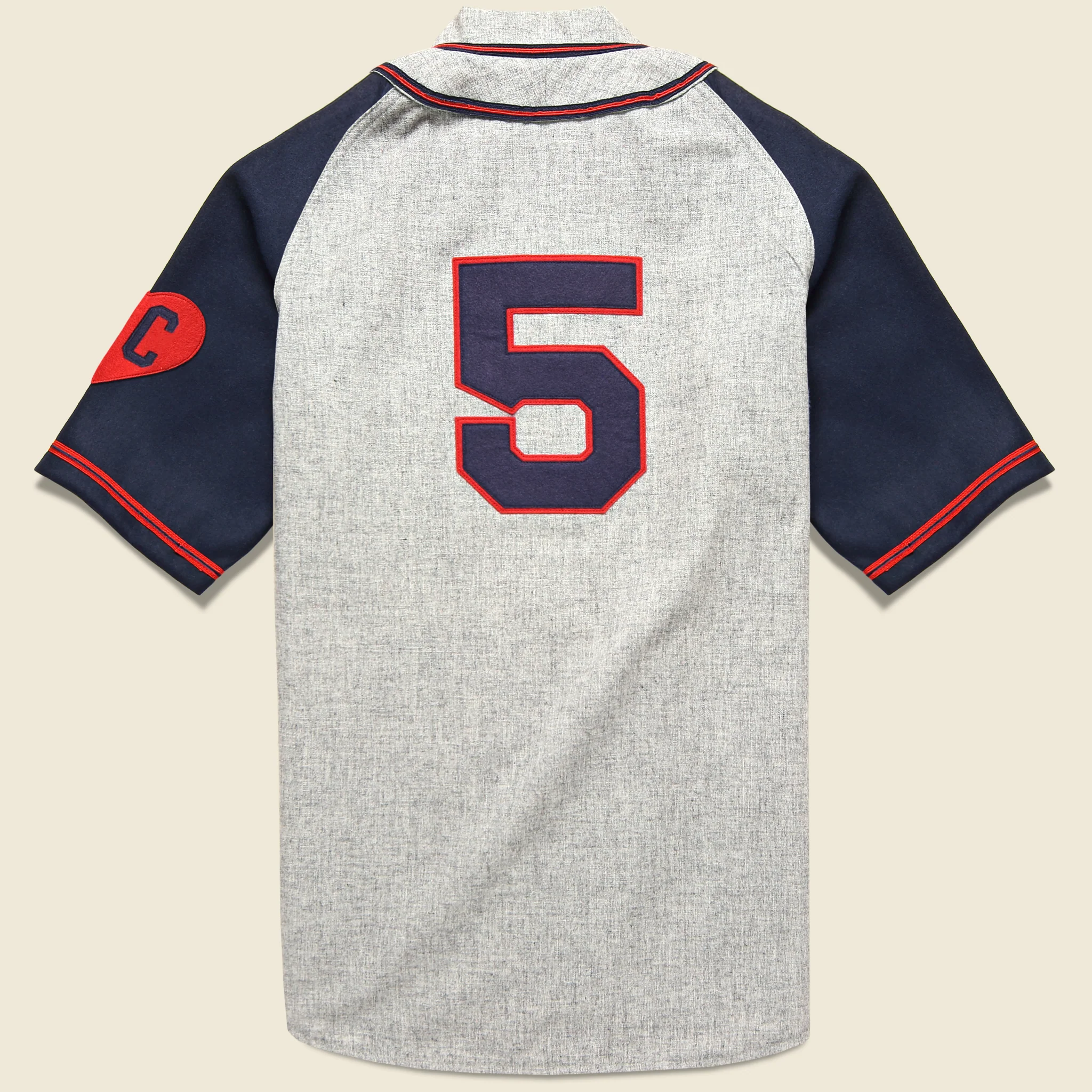 Kansas City Monarchs 1942 Road Jersey - Grey - Image 2