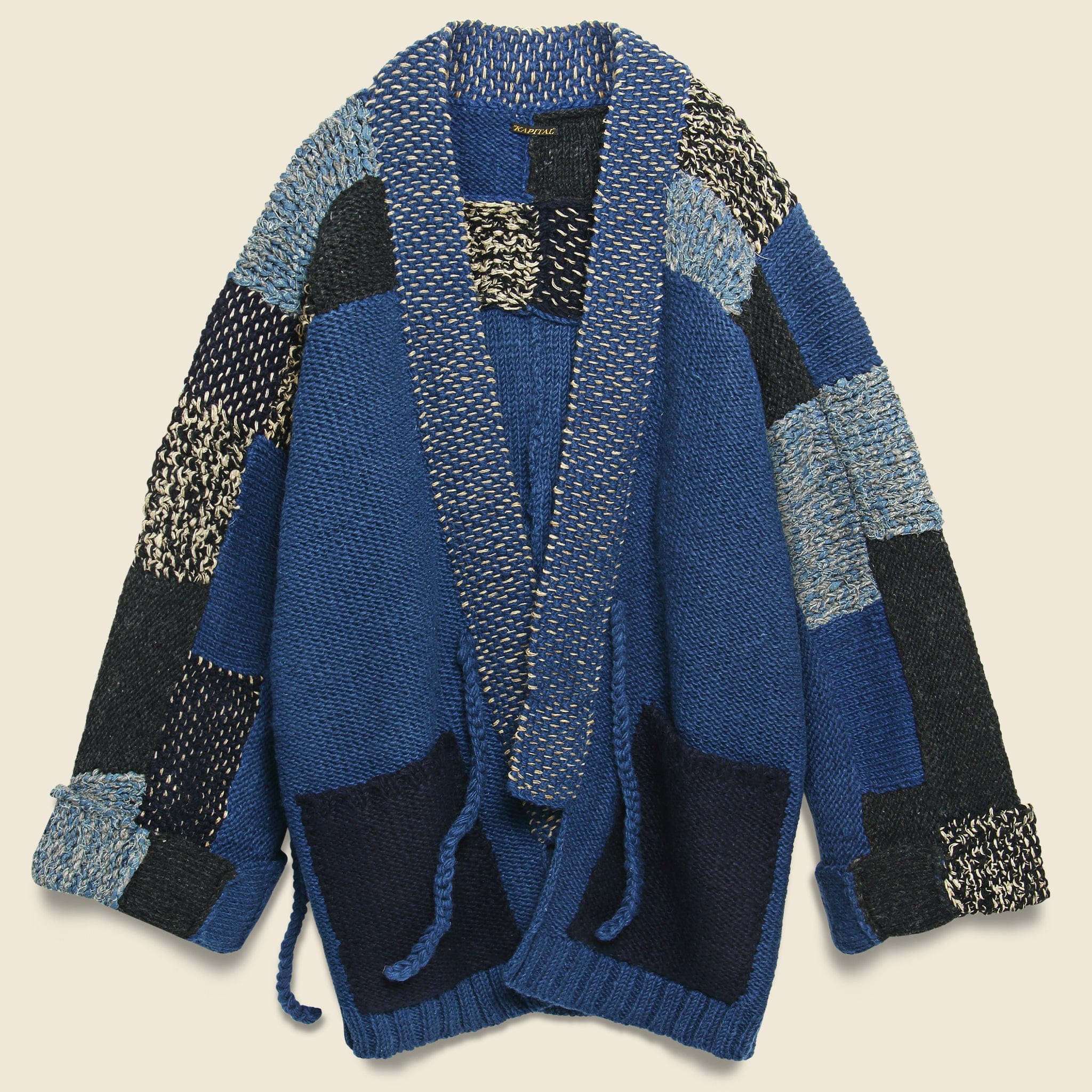 Tugihagi Kakashi Cardigan - Blue