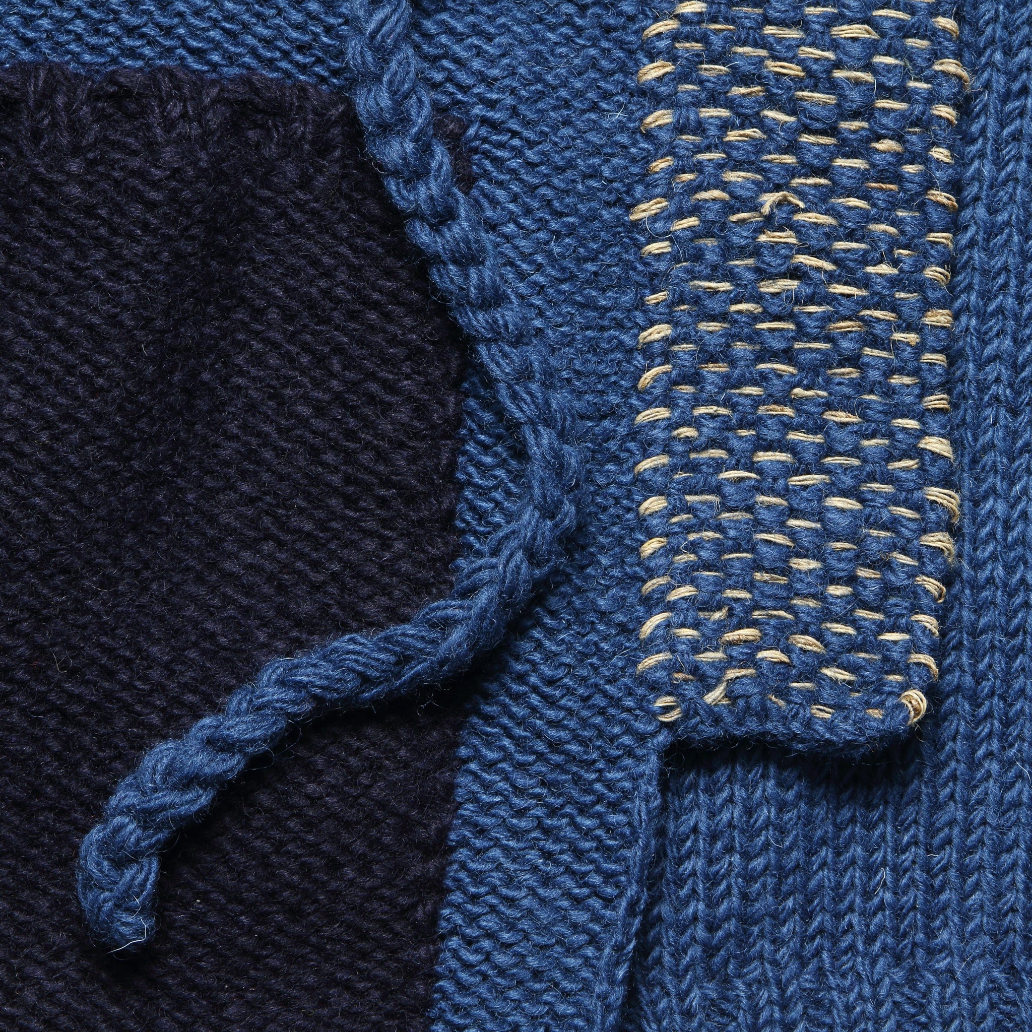 Tugihagi Kakashi Cardigan - Blue - Image 3