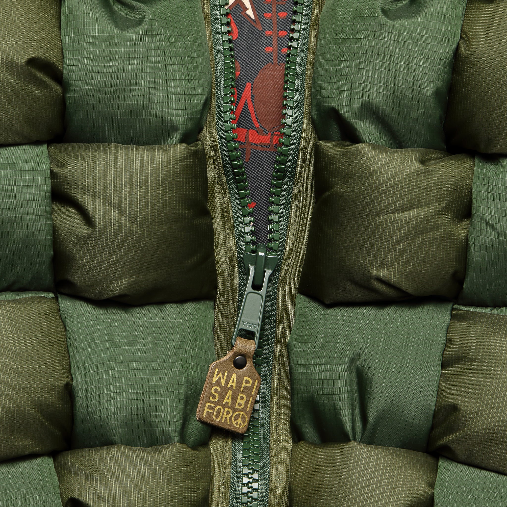 Keel-Weaving Ripstop Nylon Vest - Khaki - Image 4