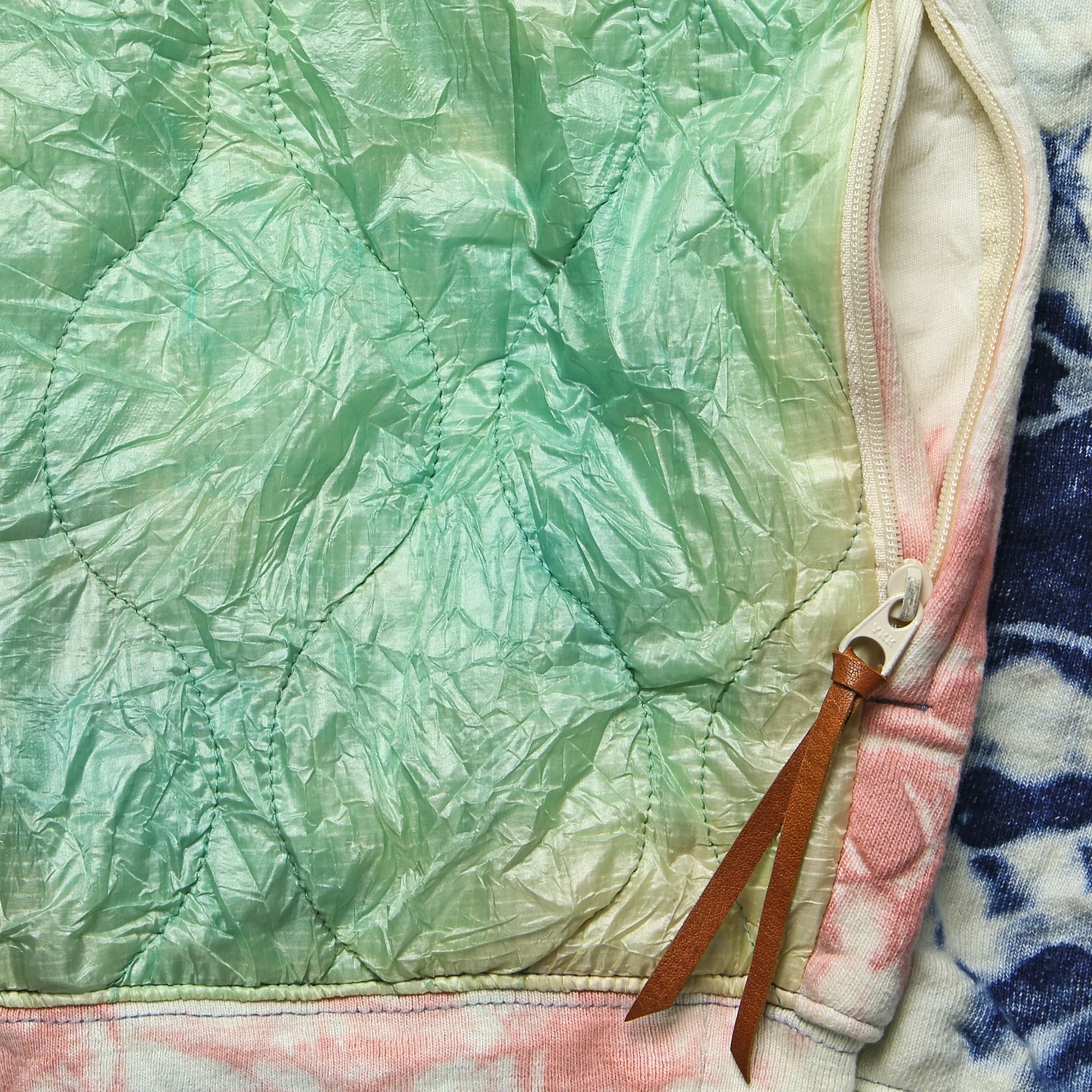 Ashbury Dyed Big Sweatshirt - Indigo/Pink - Image 3