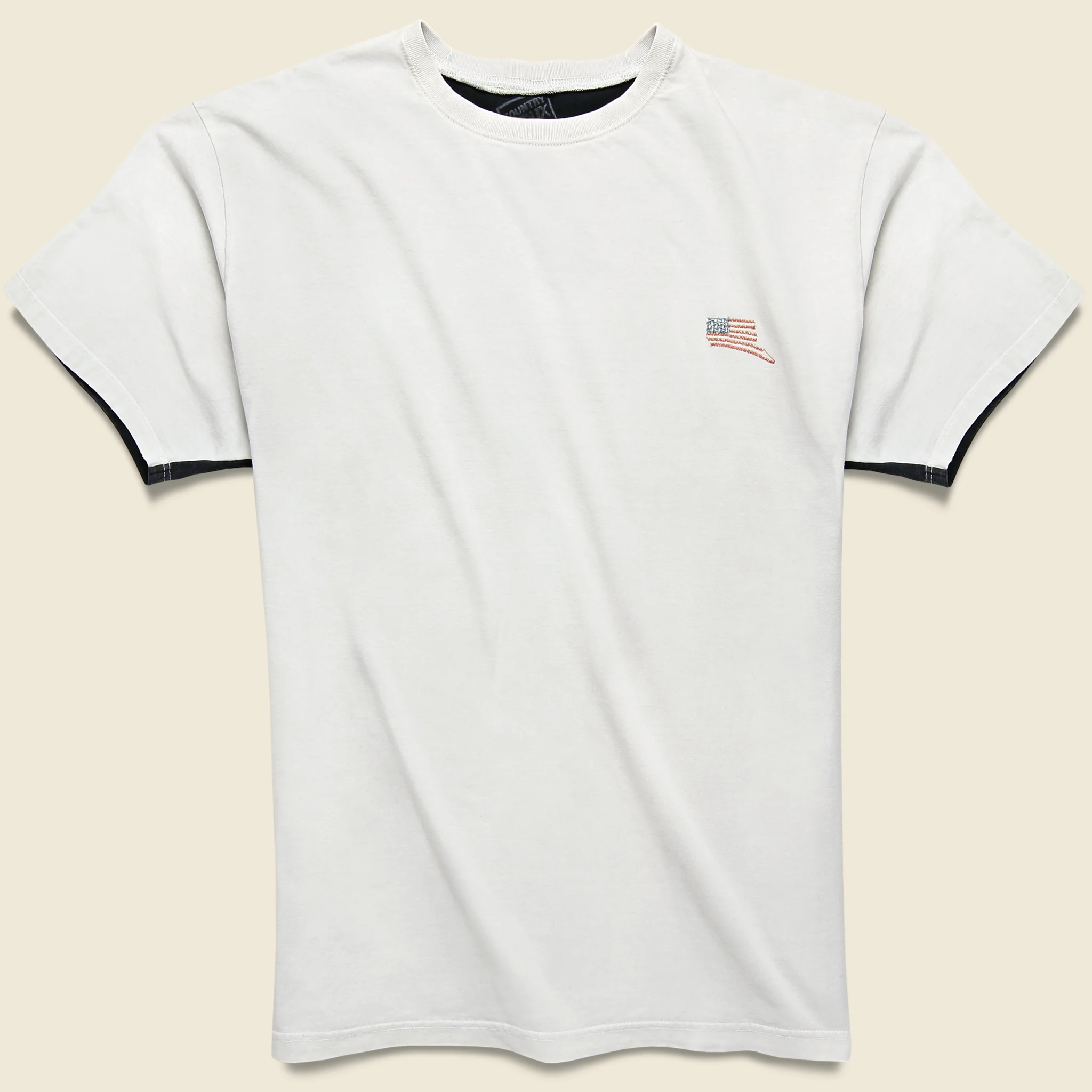Big Tee - Ecru/Black Bone - Image 2