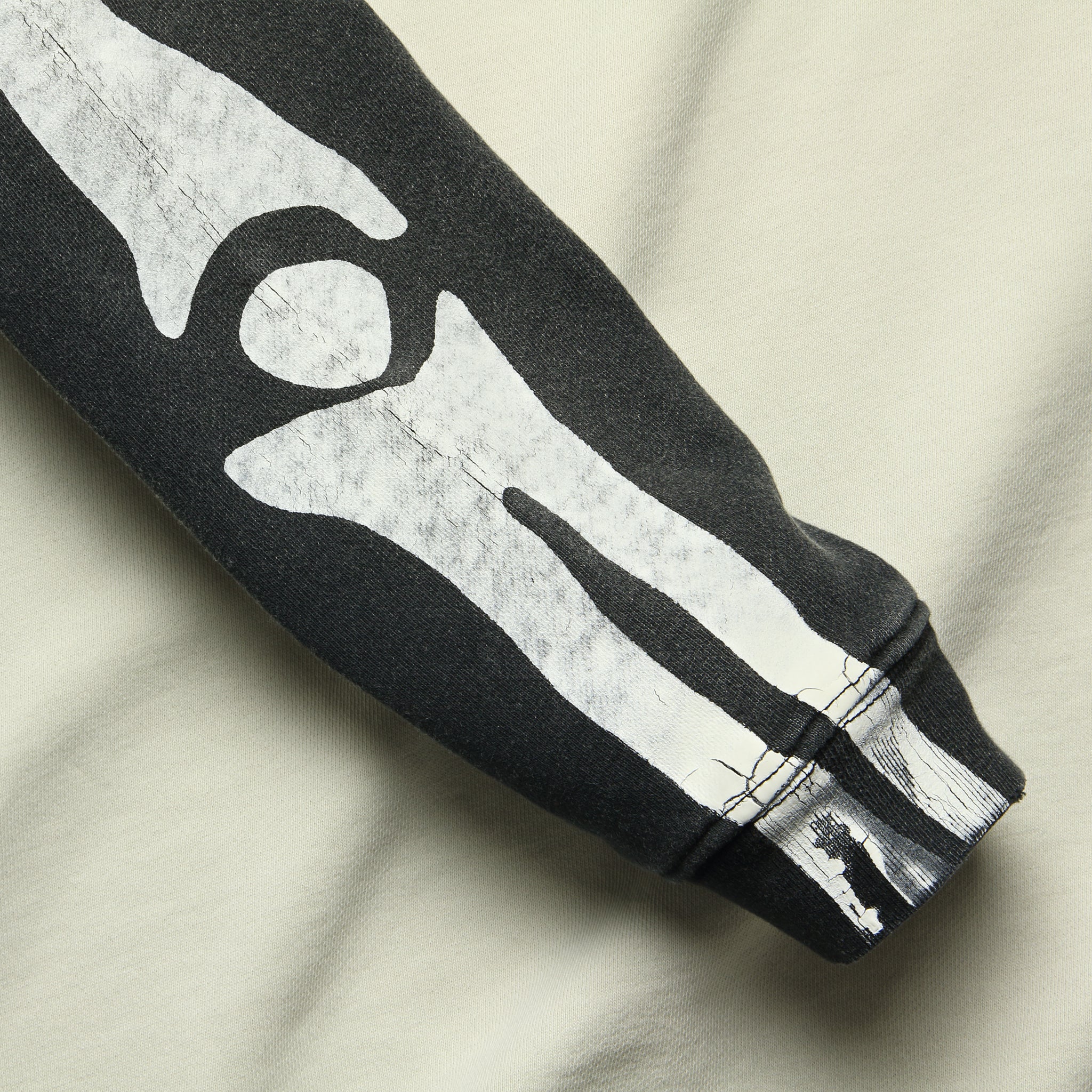 Flag & Bone Fleecy Knit - White/Black - Image 3