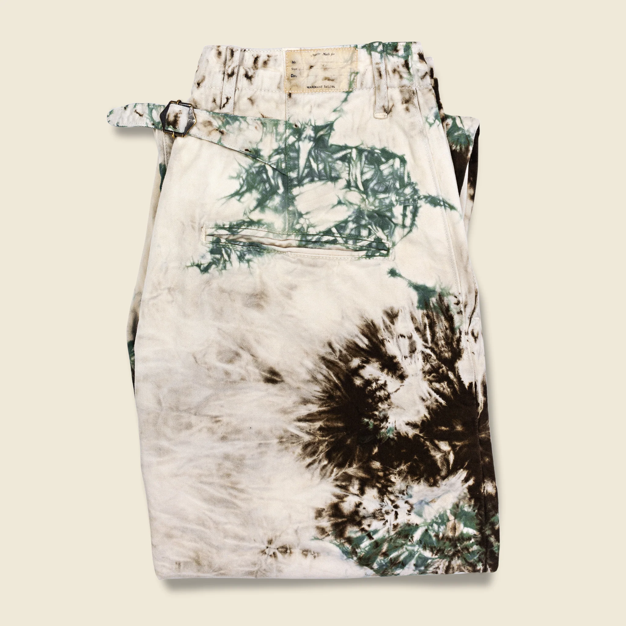 Ashbury Dyed Katsuragi Neem Pants - Ecru - Image 3