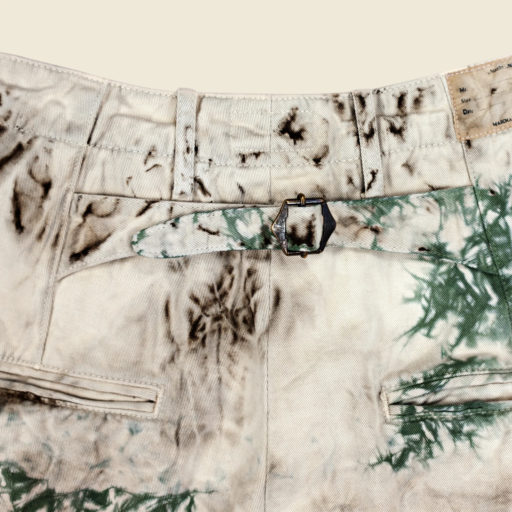 Ashbury Dyed Katsuragi Neem Pants - Ecru - Image 4