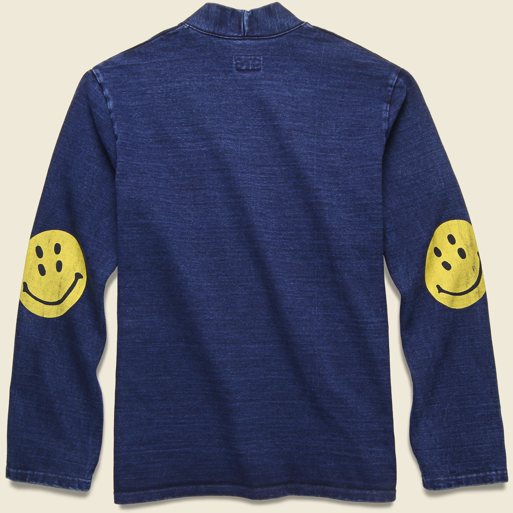 Rain Smile Dense Jersey Kakashi Cardigan - Indigo - Image 2