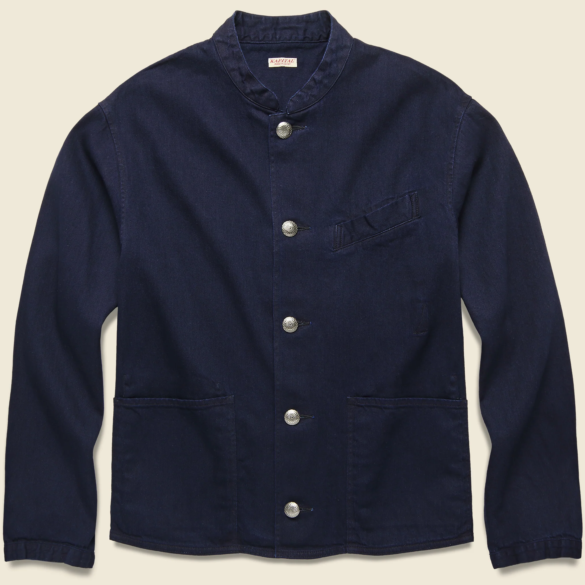 Samu 8oz Denim Spring Blouson - Indigo
