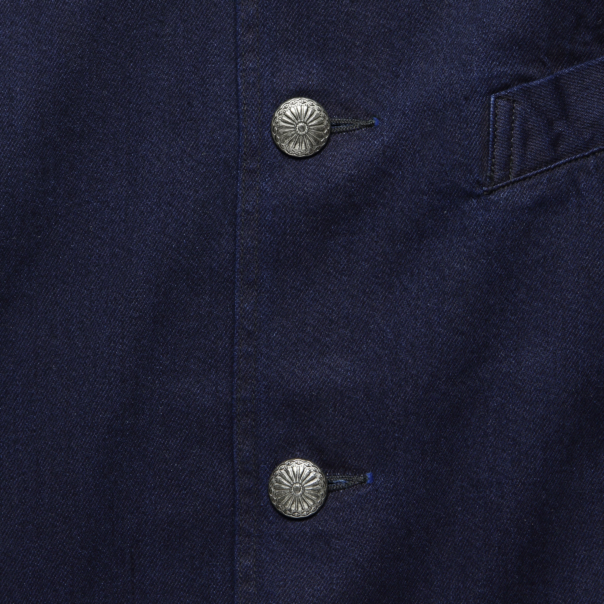 Samu 8oz Denim Spring Blouson - Indigo - Image 3