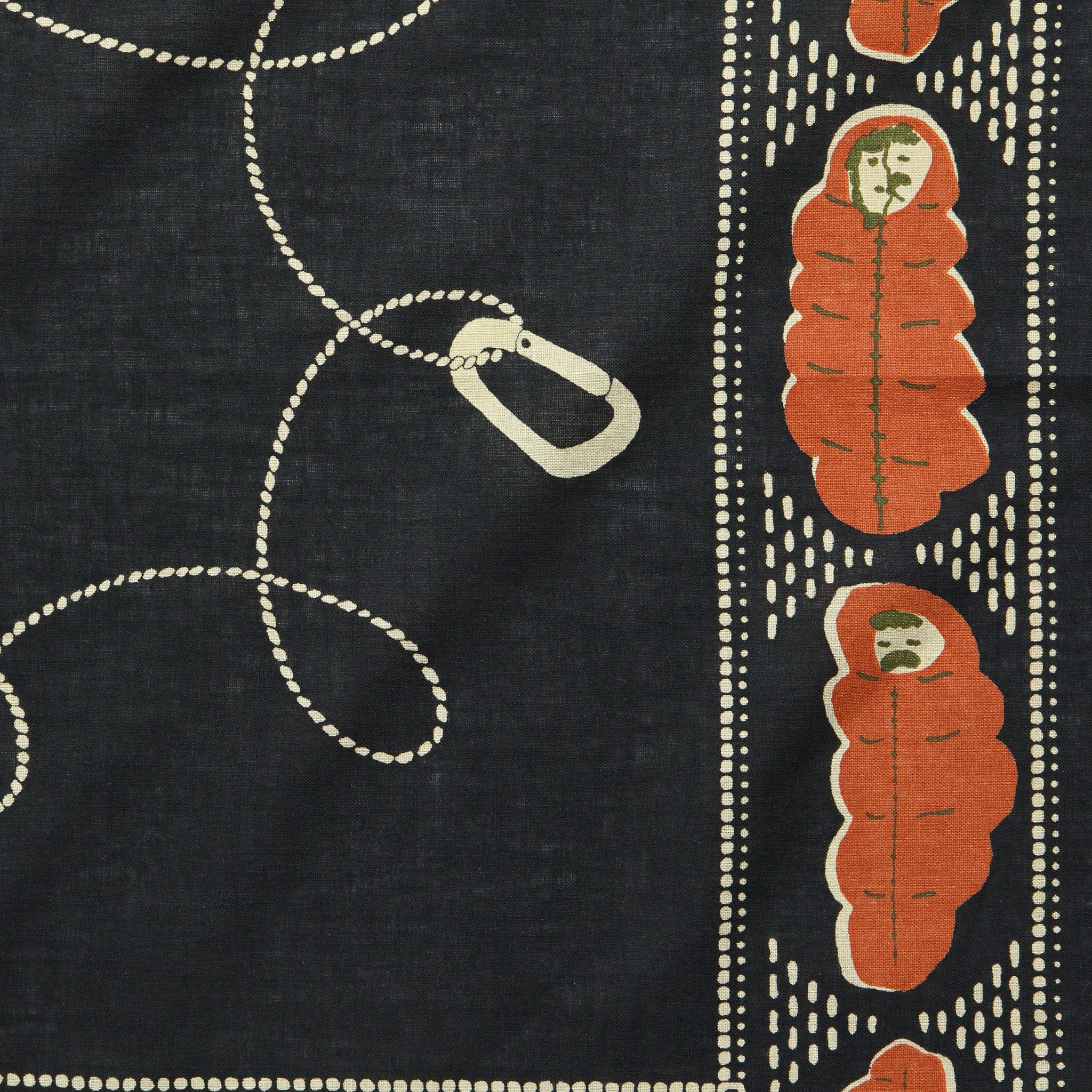 Sleep Selvedge Bandana - Black - Image 2