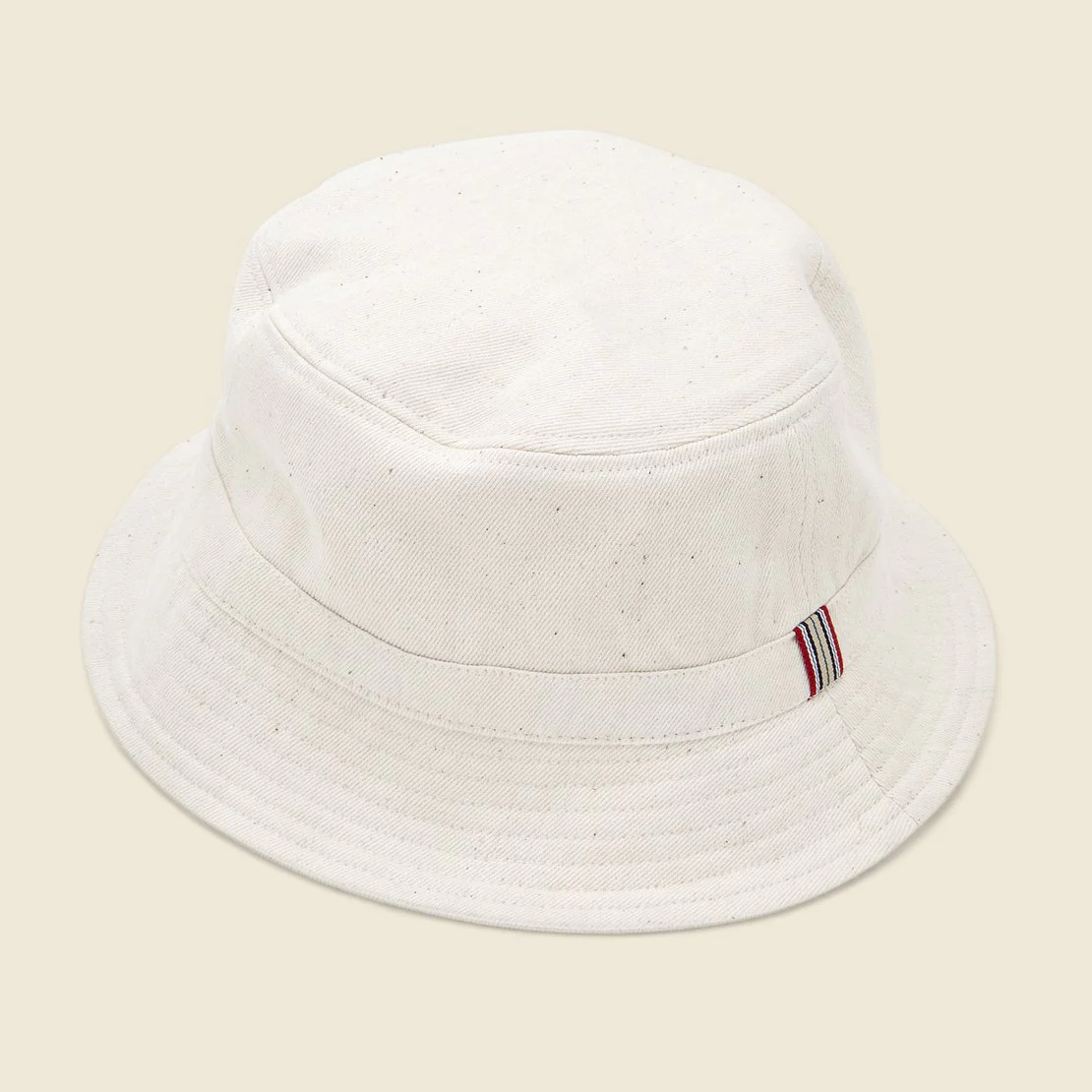 Denim Bucket Hat - Natural