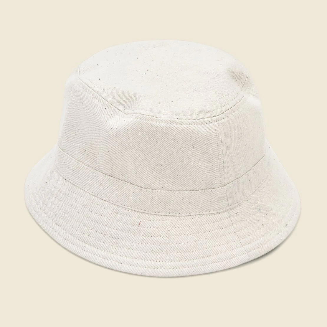 Denim Bucket Hat - Natural - Image 2