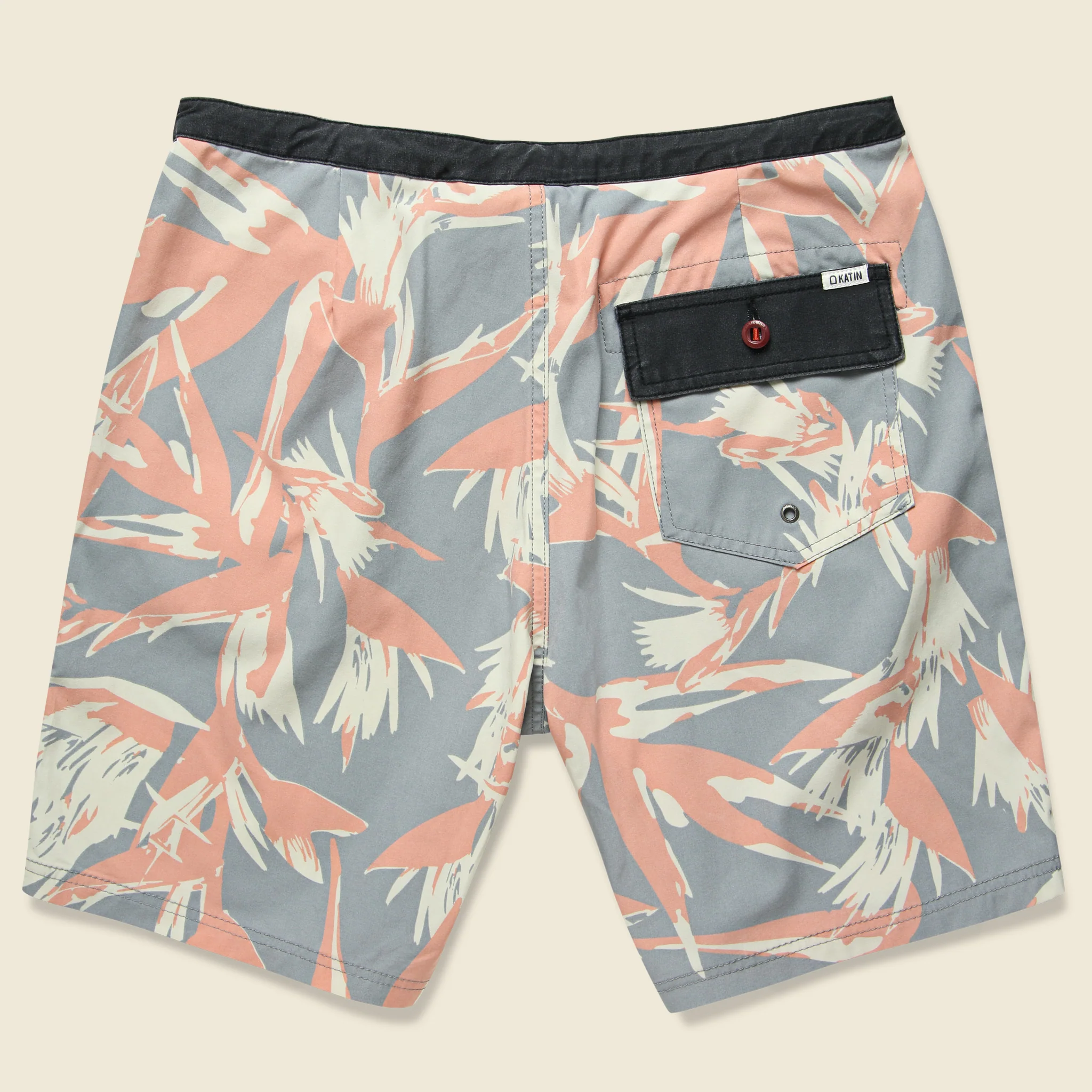 Birds Boardshort - Grey - Image 2
