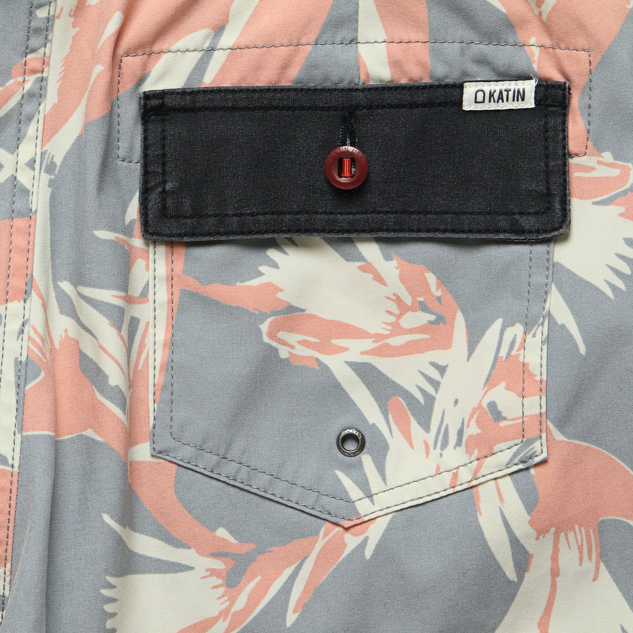 Birds Boardshort - Grey - Image 3