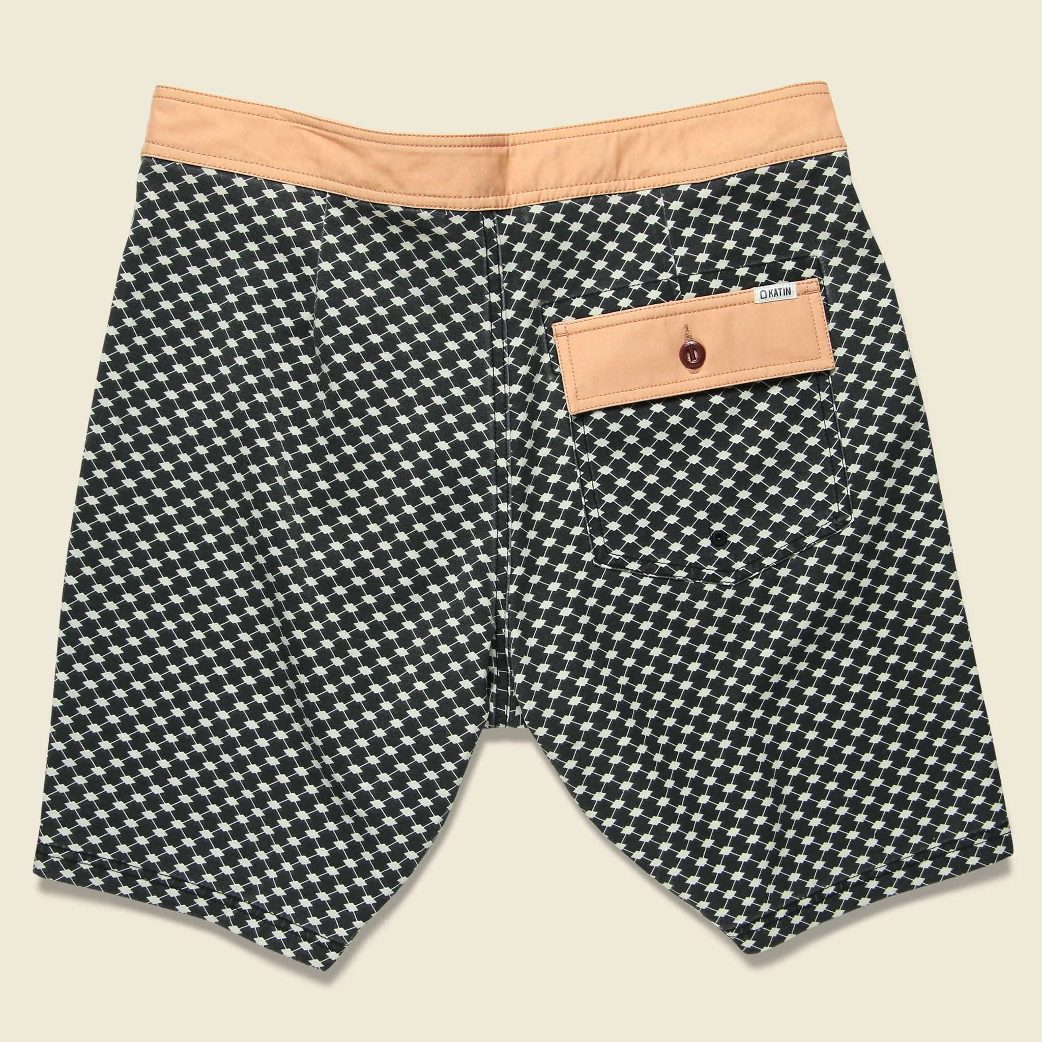Fes Boardshort - Black Wash - Image 2