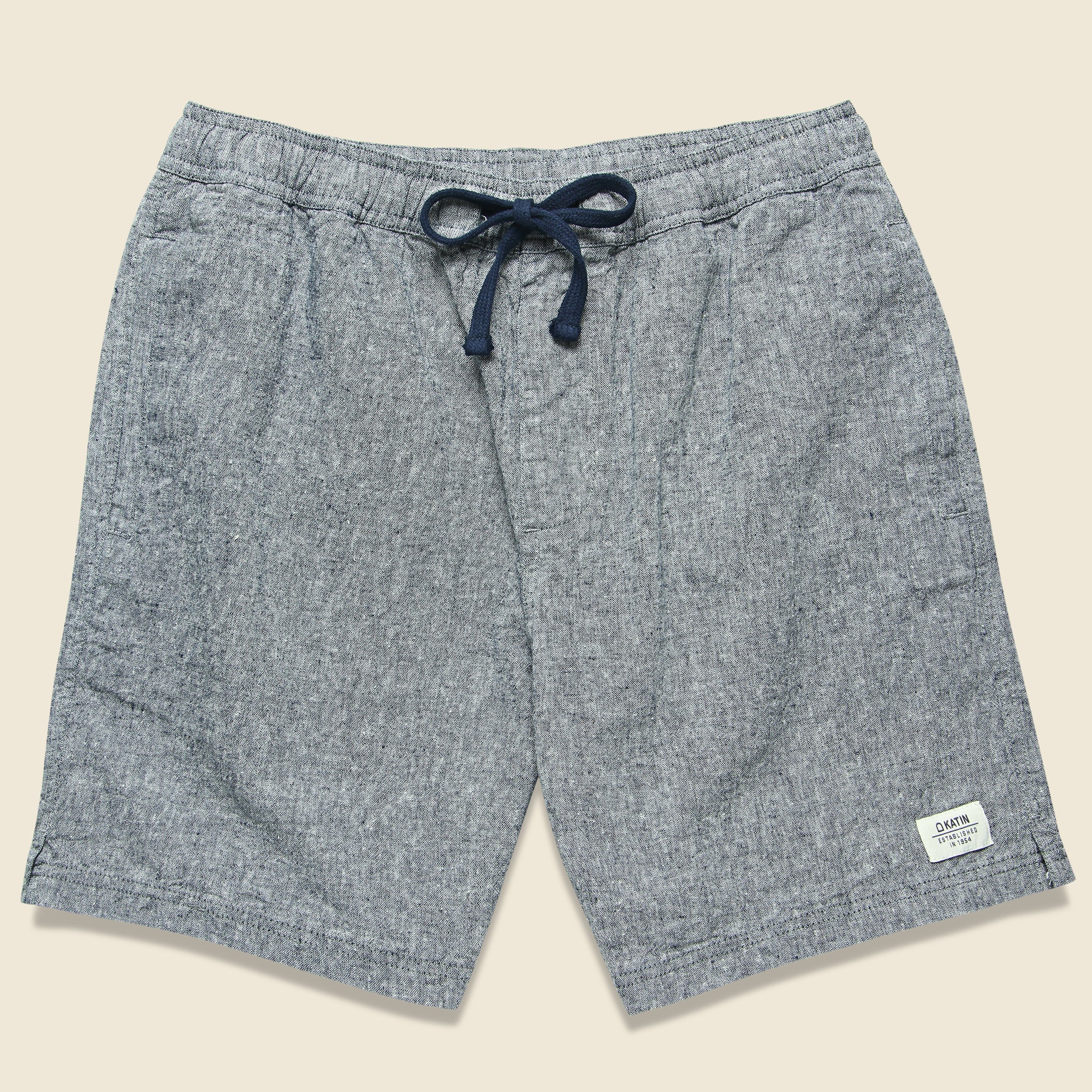 Isaiah Heather Easy Short - Navy