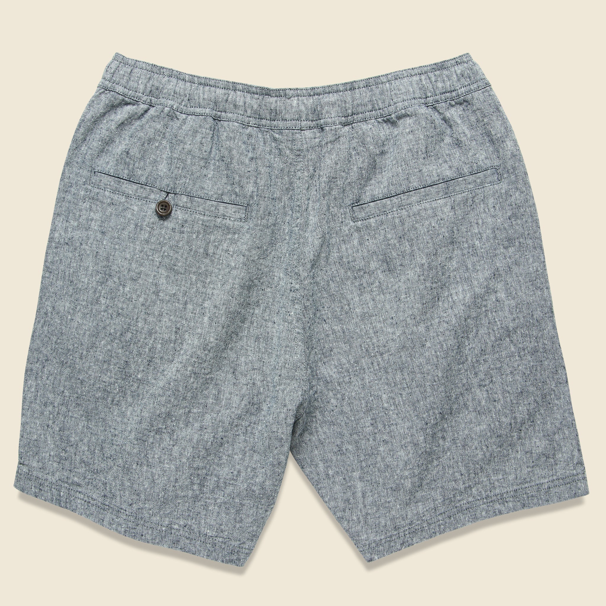 Isaiah Heather Easy Short - Navy - Image 2