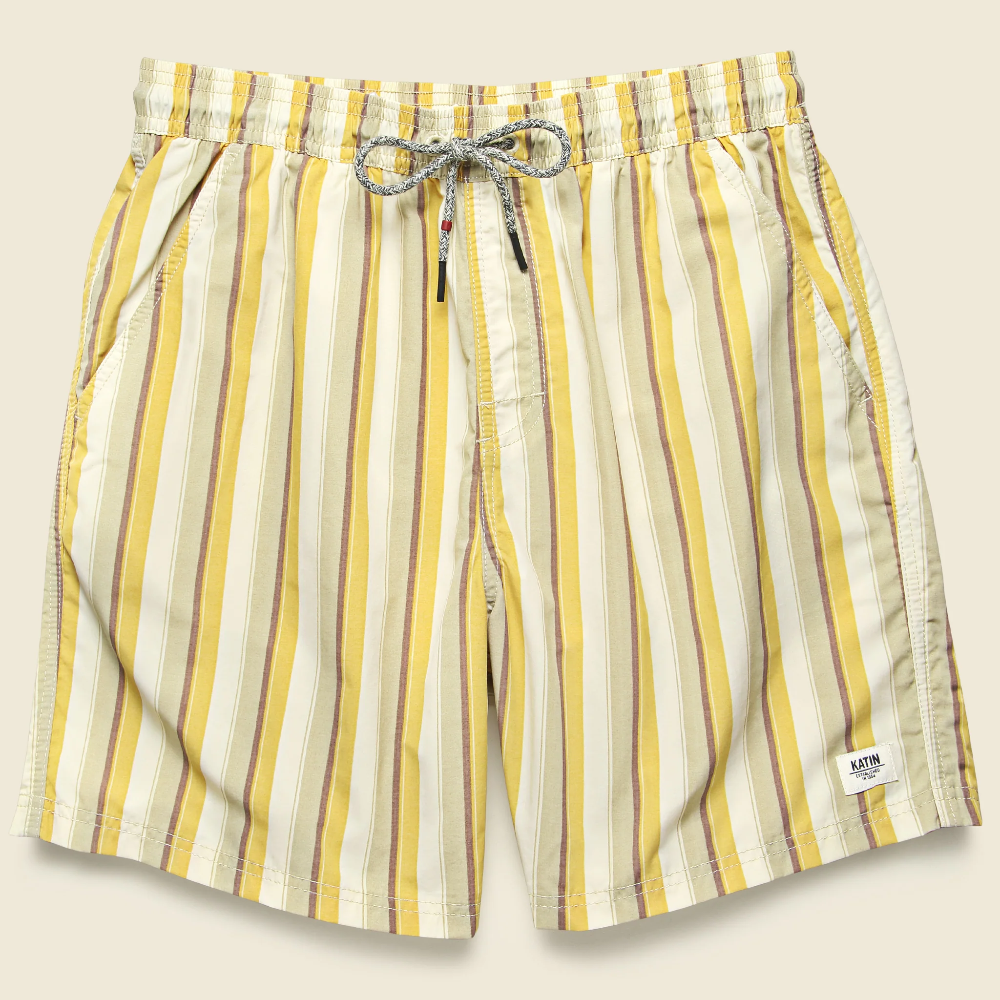 Kenwood Swim Trunk - Antique Gold