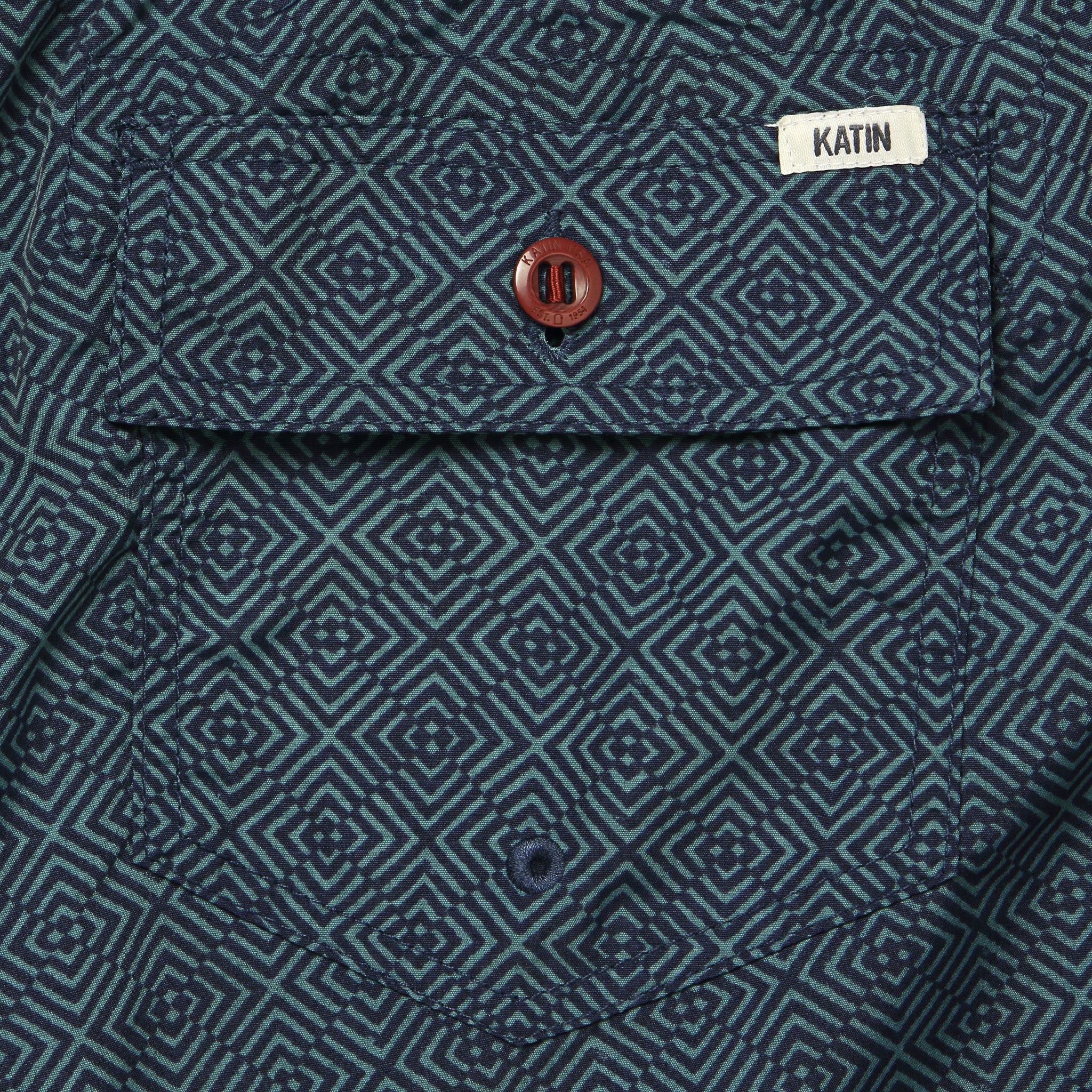 Reverb Volley Swim Trunk - Baltic Blue - Image 3