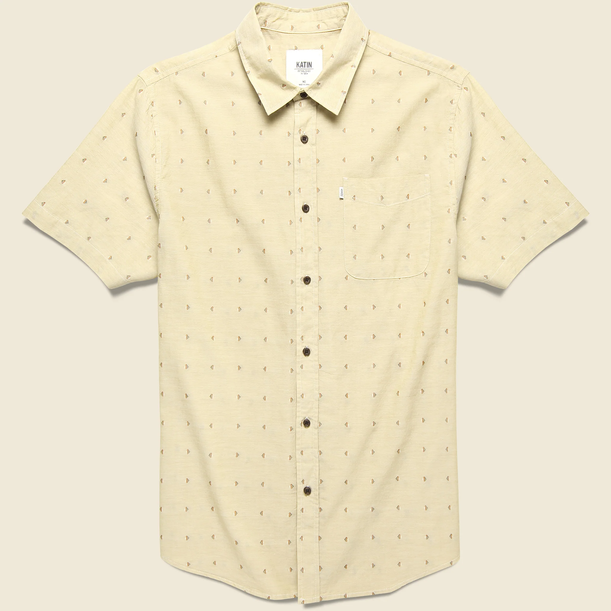 Carver Dobby Shirt - Khaki
