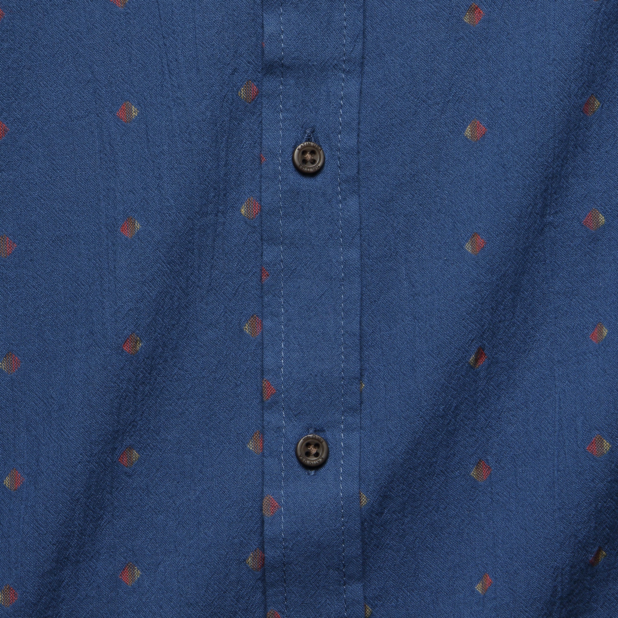 Carver Shirt - Natural/Navy - Image 3
