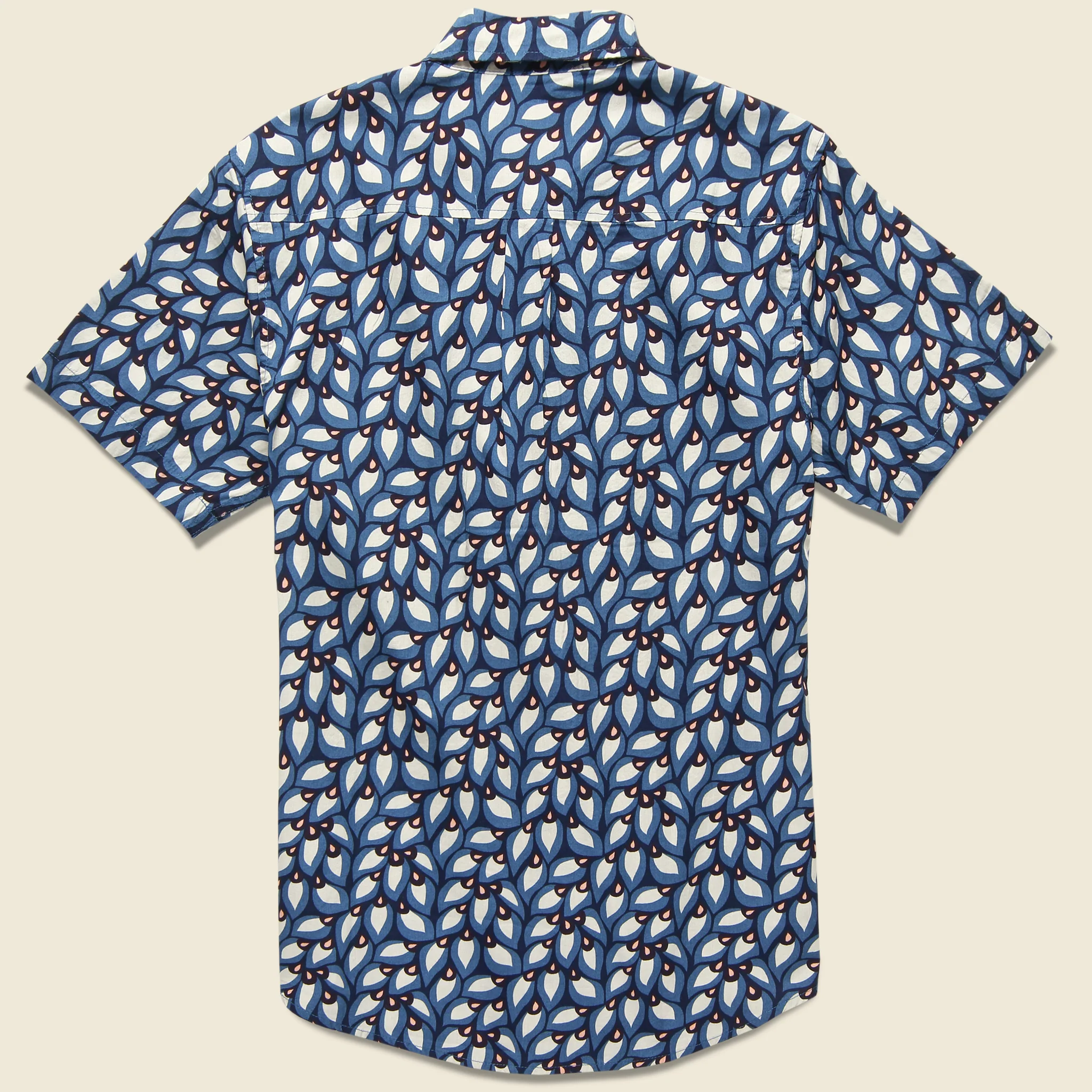 Feathers Shirt - Navy - Image 2