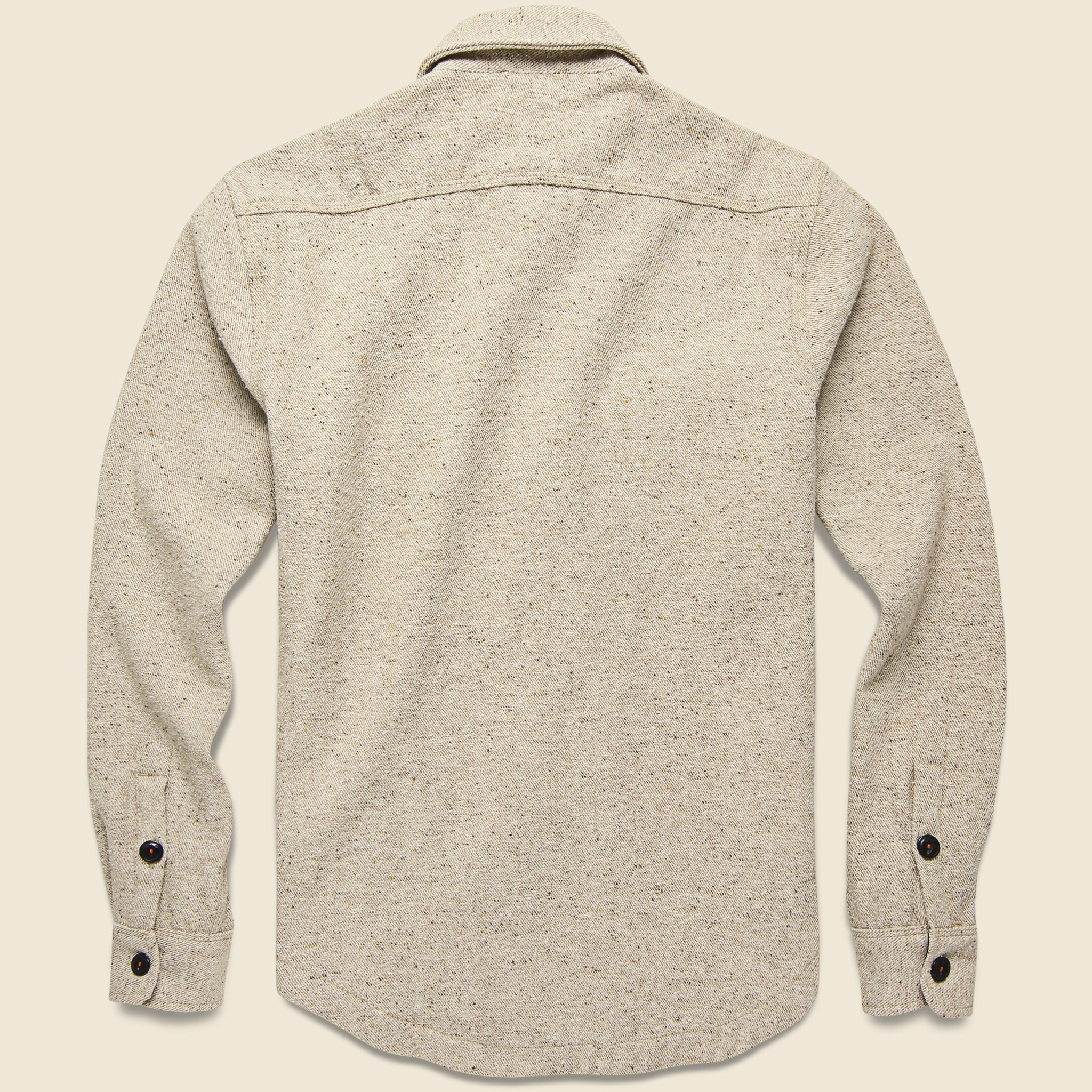 Anvil Shirt Jacket - Light Brown Dobby - Image 2