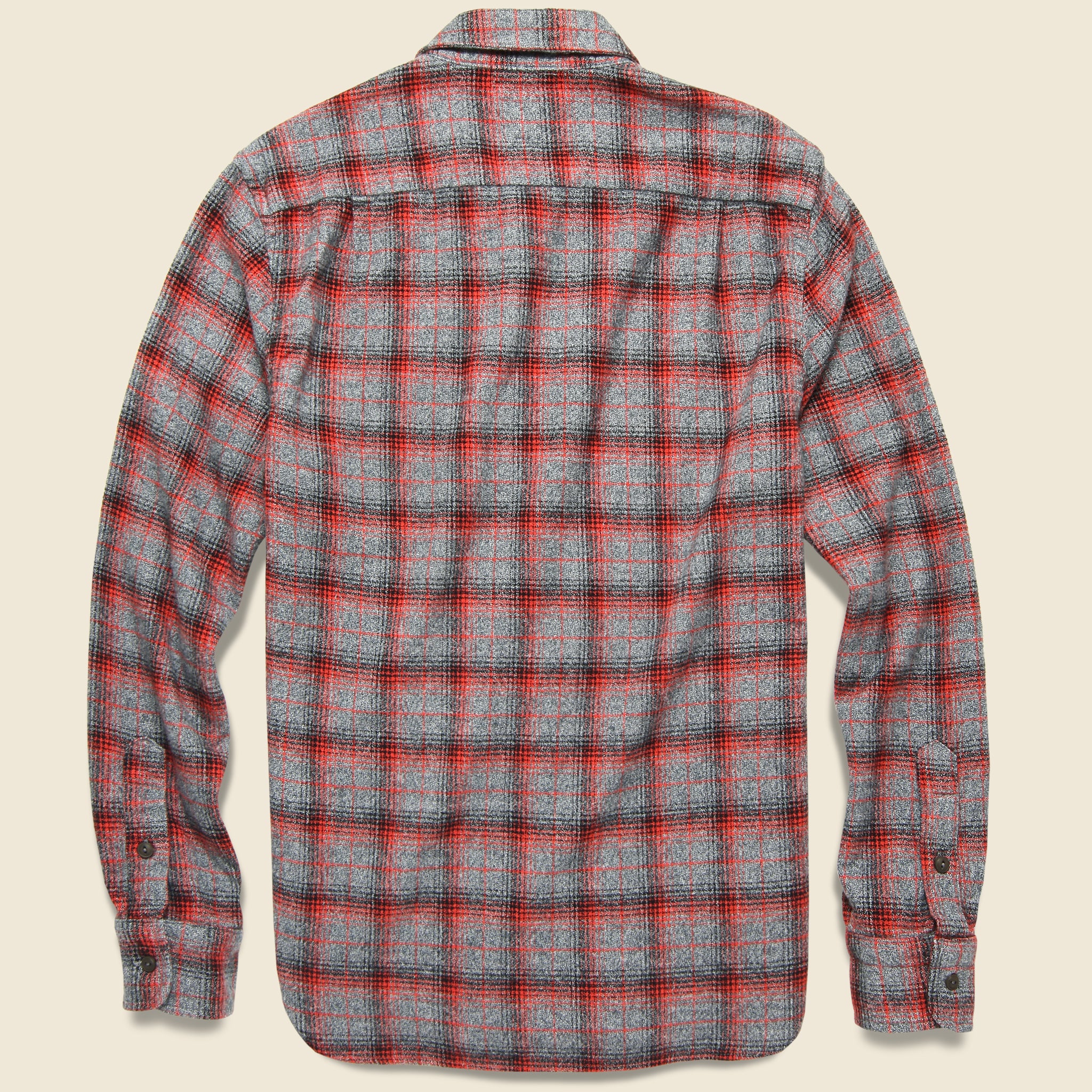 Ripper Flannel - Red Vintage Plaid - Image 2