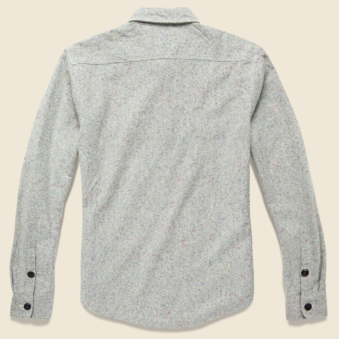 Speckle Overshirt - Grey - Image 2